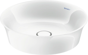 Duravit White Tulip 16 7/8'' Round Vessel Sink in White