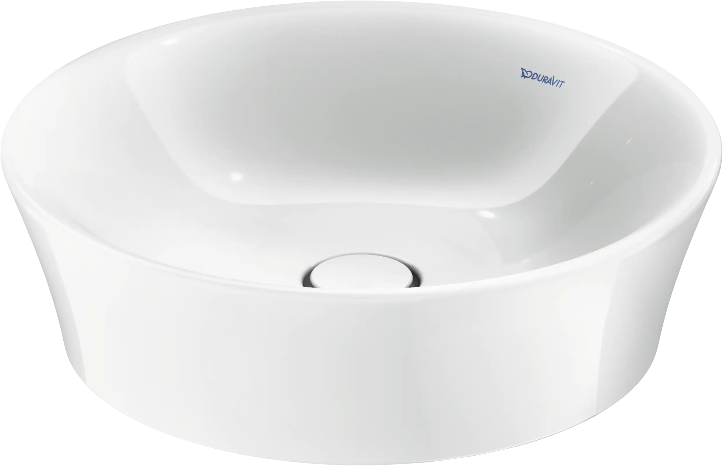 Duravit White Tulip 19 5/8'' Round Vessel Sink in White