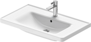 Duravit D-Neo 31 1/2'' Rectangular Wall Mounted Sink in White with Single Faucet Hole and with Overflow