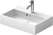 Duravit Vero 23 5/8'' Rectangular Vessel Sink in White with Overflow