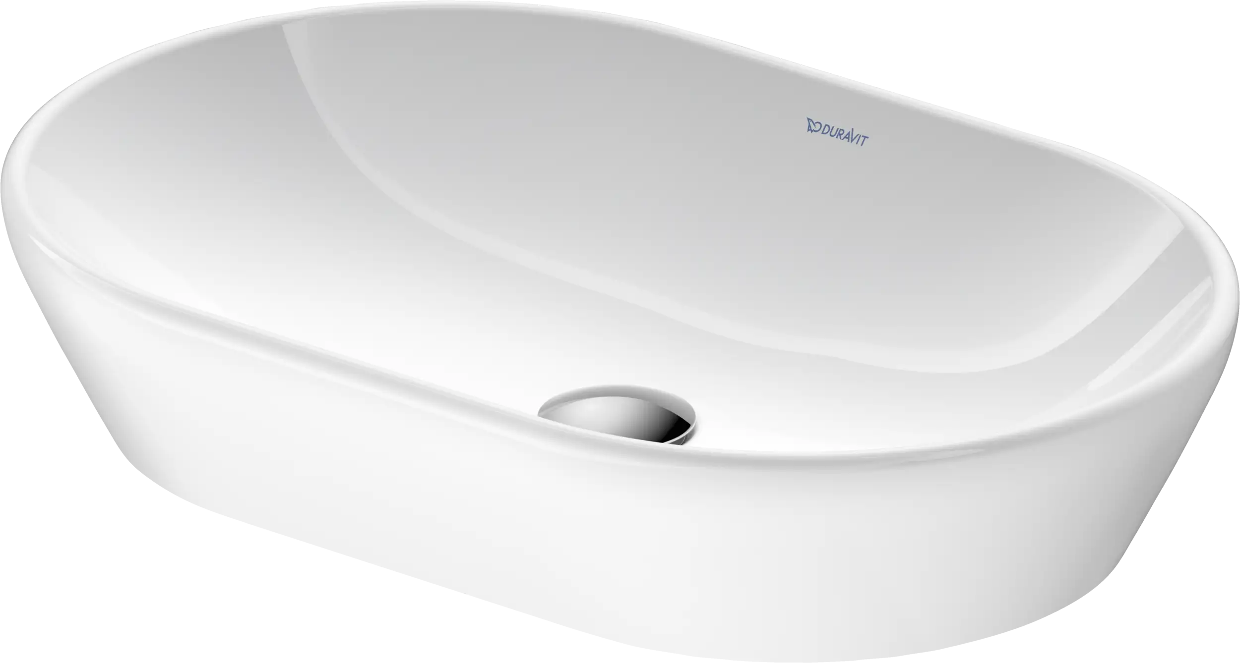 Duravit D-Neo 23 5/8'' Oval Vessel Sink in White