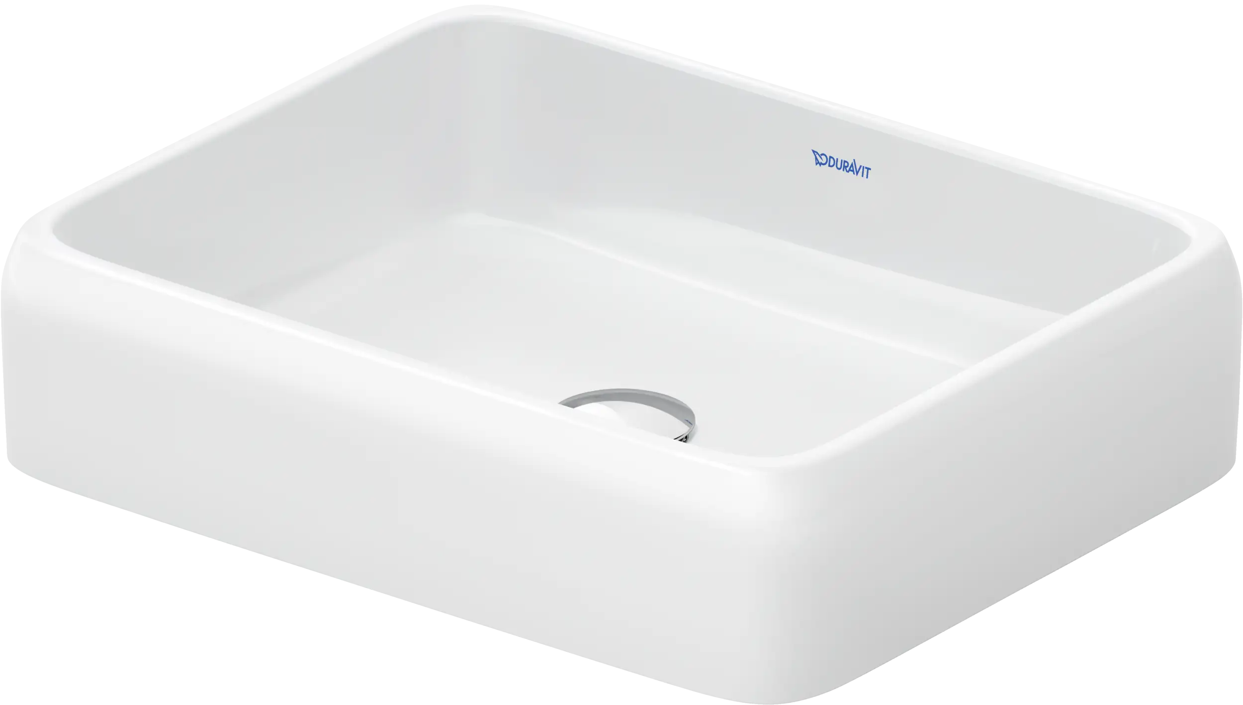 Duravit Qatego 18 1/8'' Rectangular Vessel Sink in White