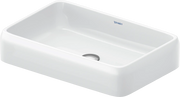 Duravit Qatego 23 5/8'' Rectangular Vessel Sink in White