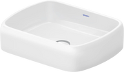 Duravit Qatego 18 1/8'' Rectangular Vessel Sink in White
