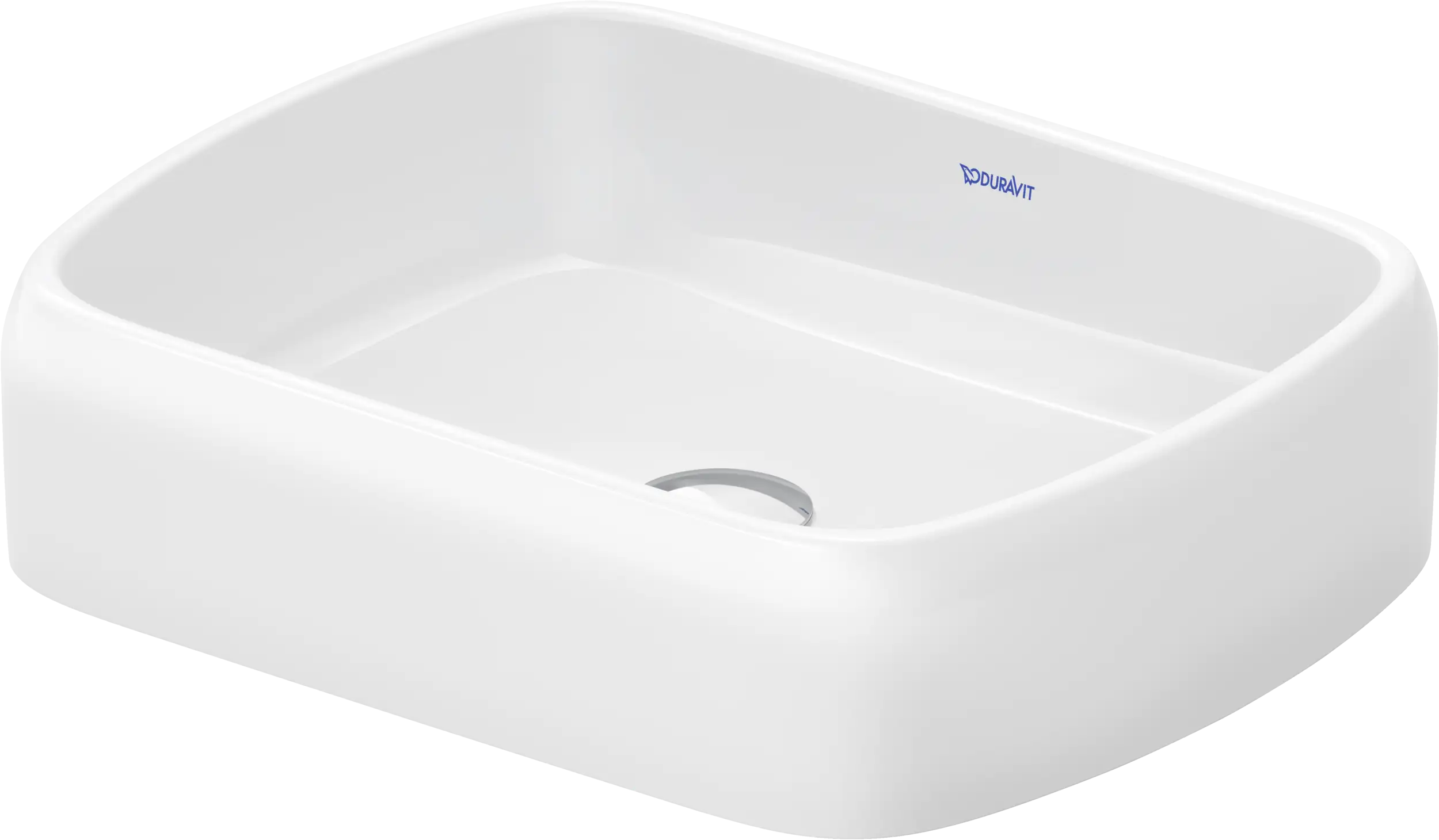 Duravit Qatego 18 1/8'' Rectangular Vessel Sink in White