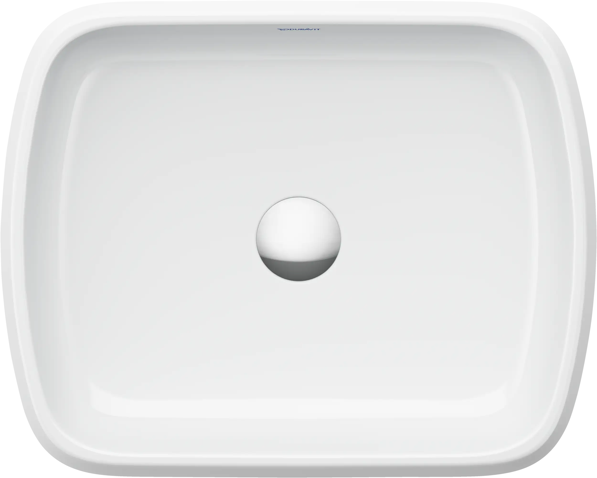 Duravit Qatego 18 1/8'' Rectangular Vessel Sink in White