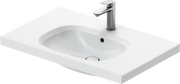 Duravit Aurena 30 1/2'' Rectangular Wall Mounted Sink with Single Faucet Hole and with Overflow