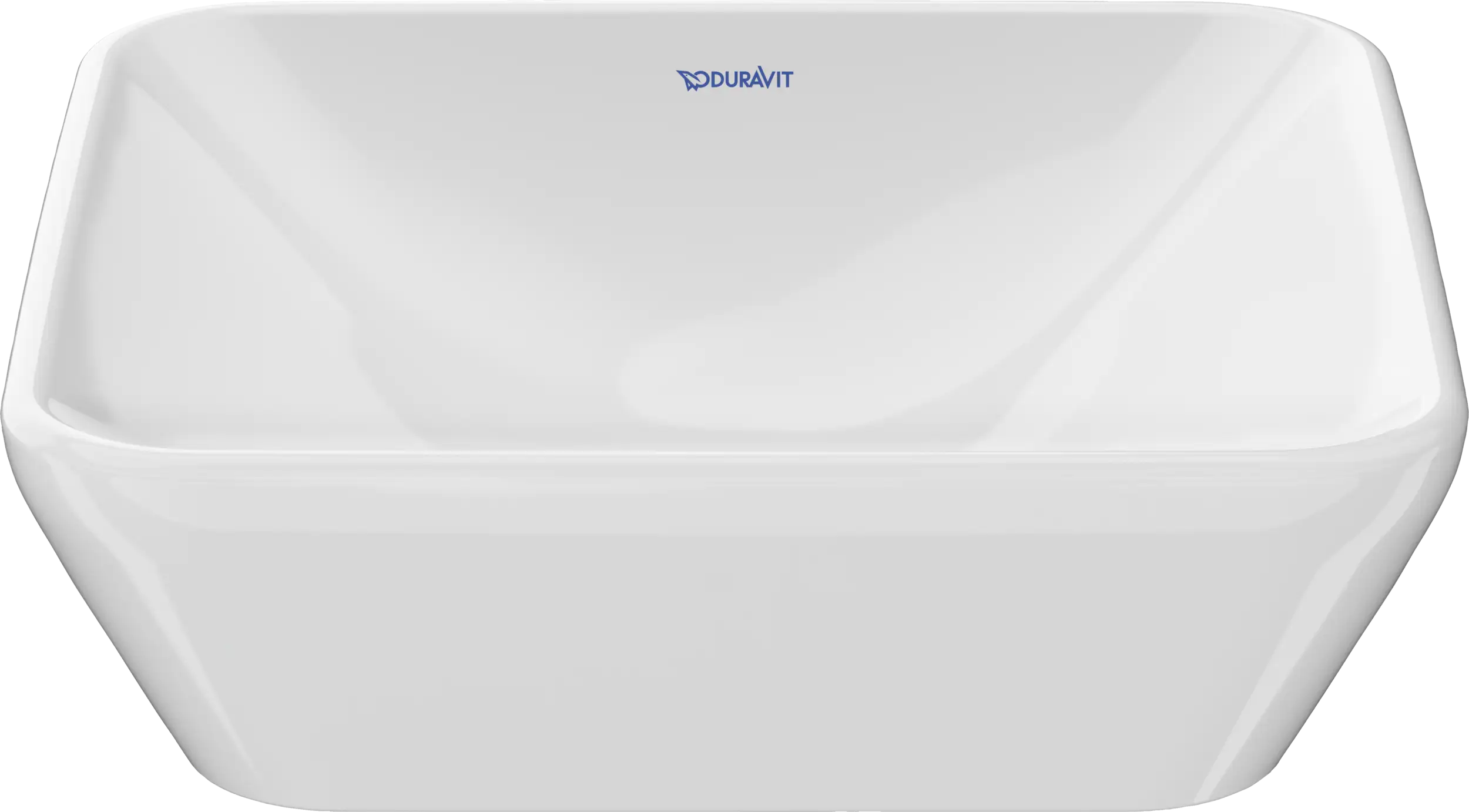 Duravit D-Neo 15 3/4'' Square Vessel Sink in White