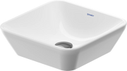Duravit D-Neo 15 3/4'' Square Vessel Sink in White