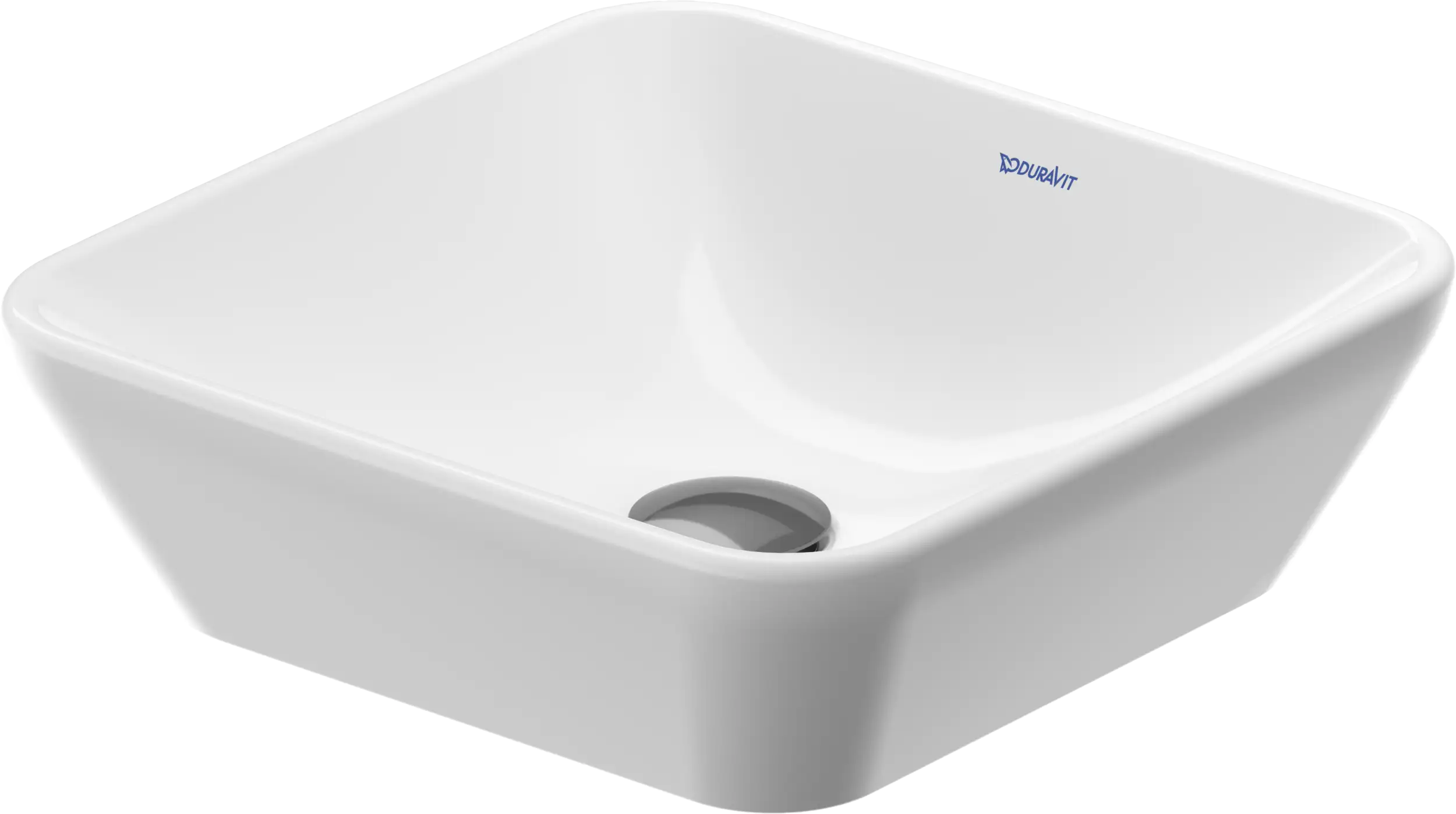 Duravit D-Neo 15 3/4'' Square Vessel Sink in White