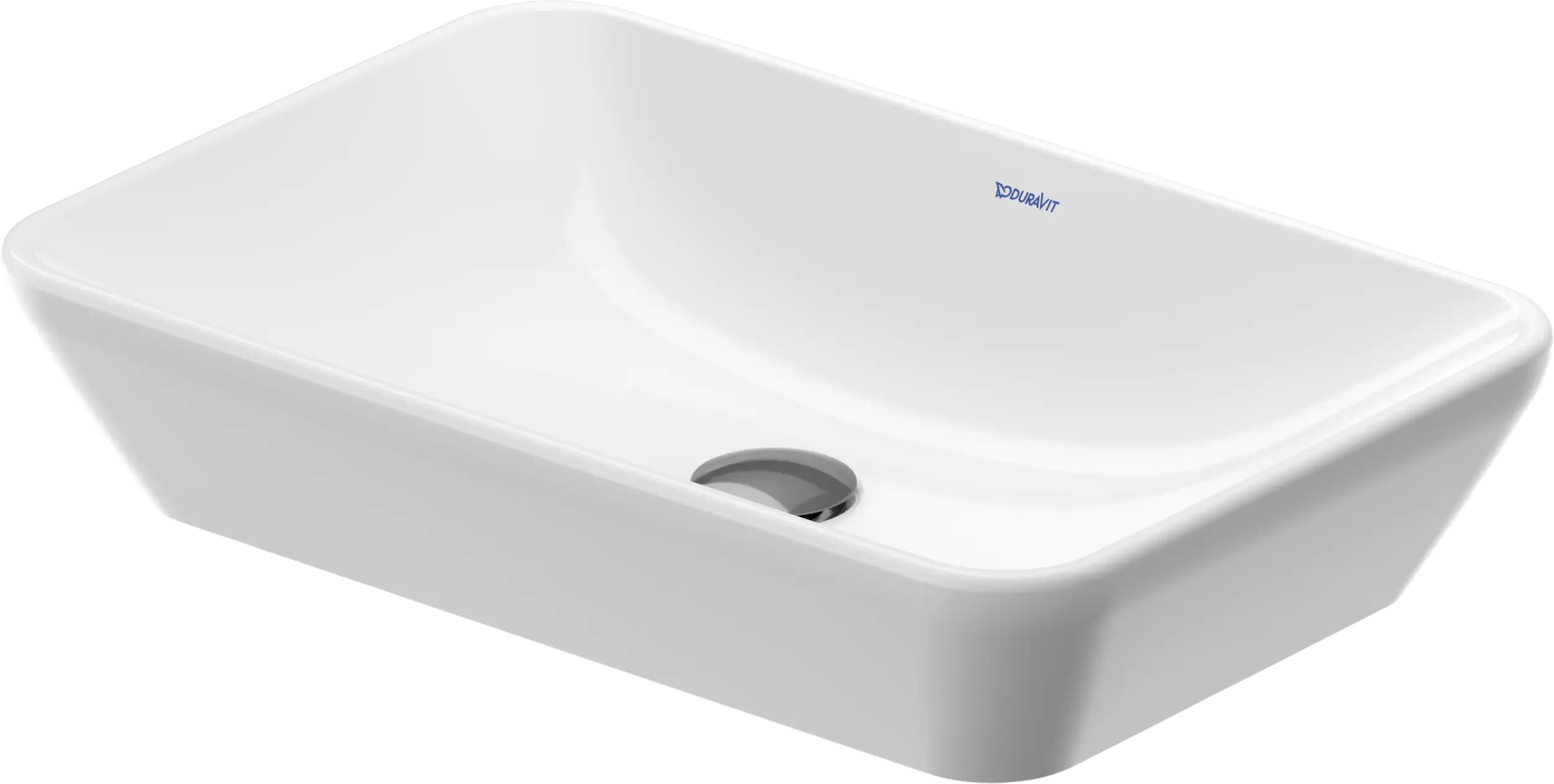 Duravit D-Neo 23 5/8'' Rectangular Vessel Sink in White