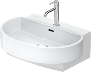 Balcoon 25 5/8'' Semi circular Wall Mounted Sink with Single Faucet Hole and with Overflow