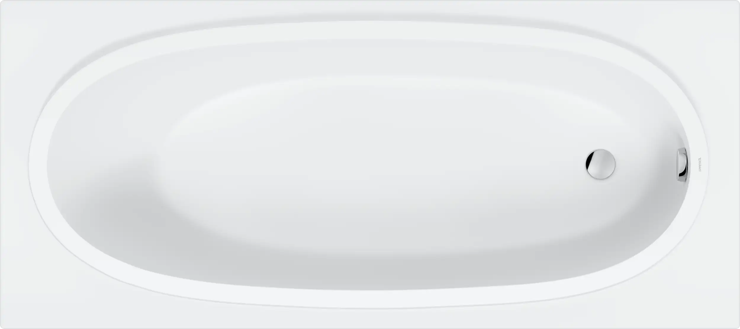 Balcoon 70 7/8'' x 18 7/8'' Rectangular Drop In Bathtub Acrylic with Reversible Drain, Drain Sold Separately