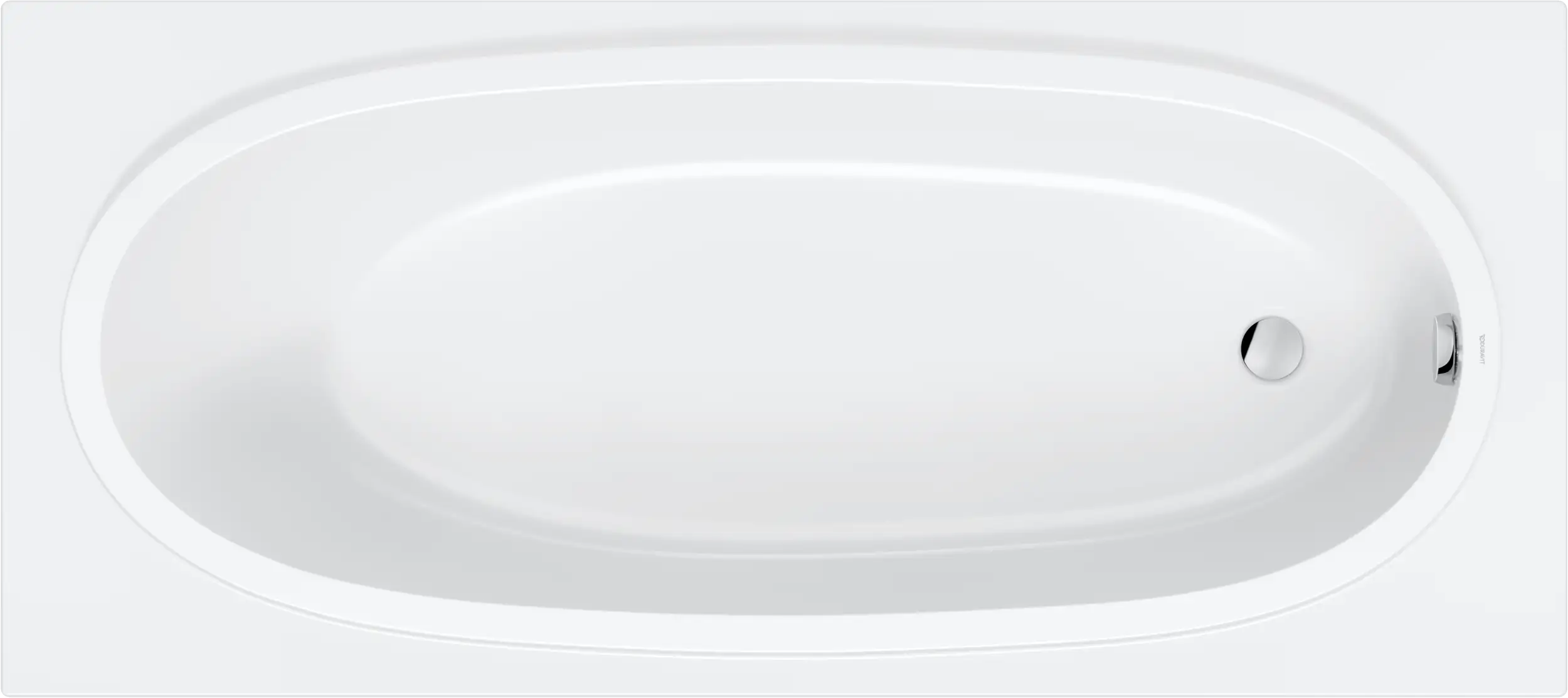 Balcoon 70 7/8'' x 18 7/8'' Rectangular Drop In Bathtub Acrylic with Reversible Drain, Drain Sold Separately