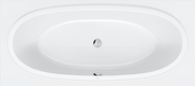 Balcoon 70 7/8'' x 19 1/8'' Rectangular Drop In Bathtub Acrylic with Center Drain, Drain Sold Separately