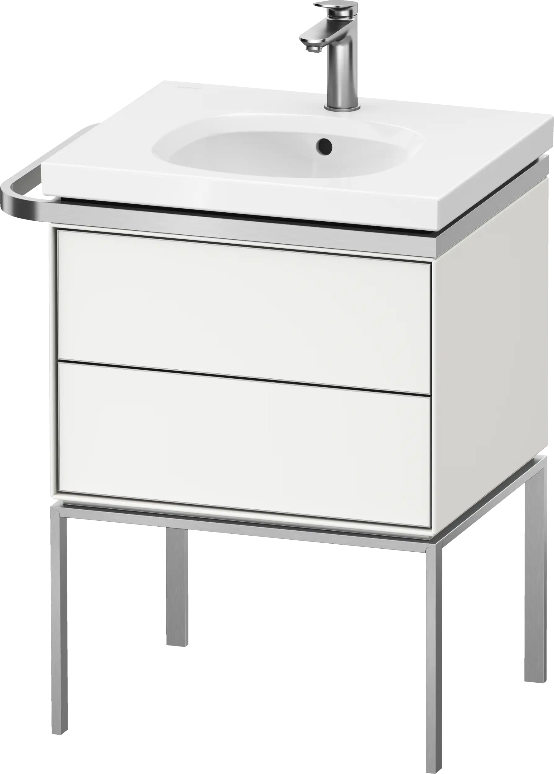 Duravit Aurena 23'' Wall Mount Two Drawer Single Vanity Cabinet, Sink Sold Separately