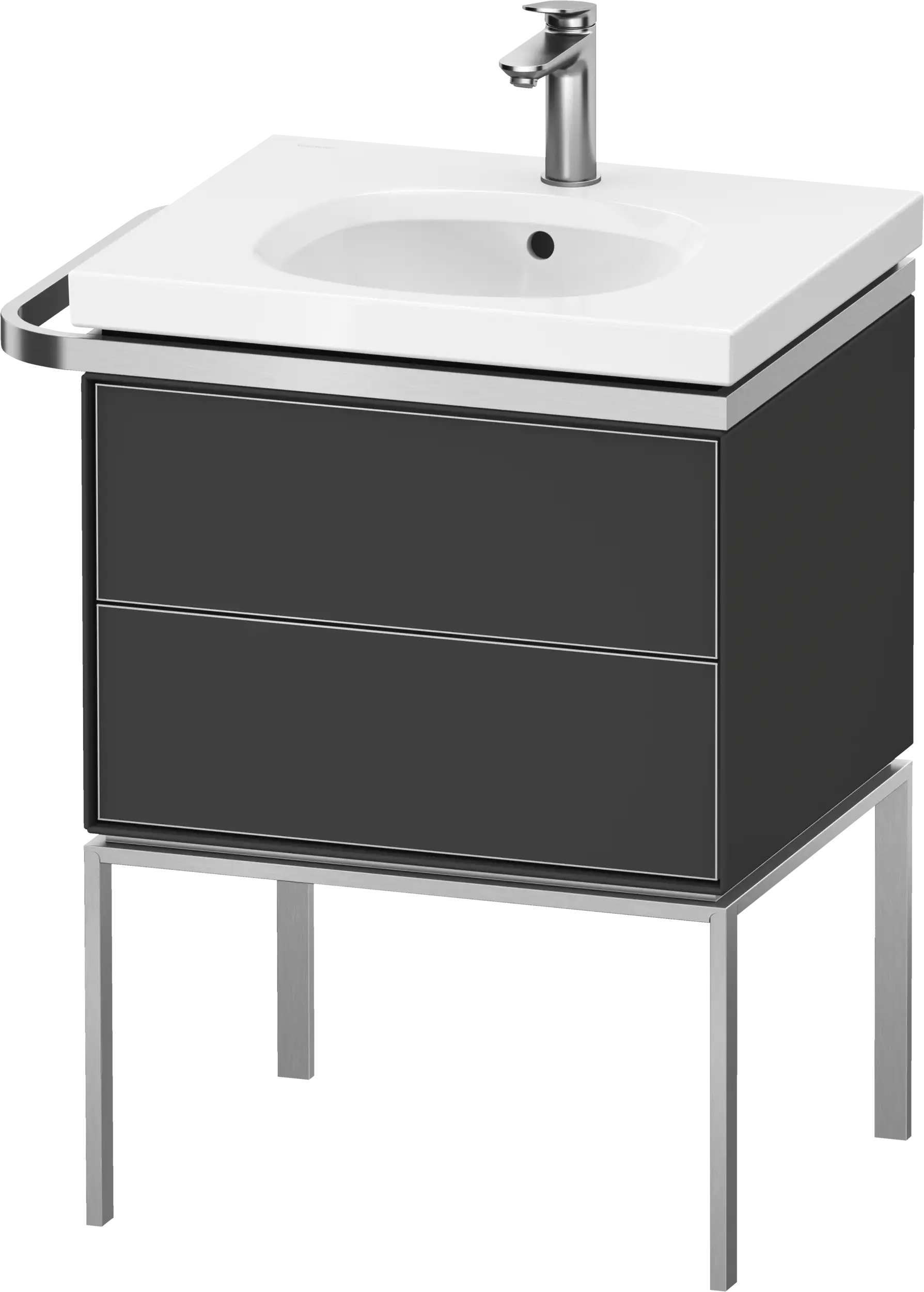 Duravit Aurena 23'' Wall Mount Two Drawer Single Vanity Cabinet, Sink Sold Separately