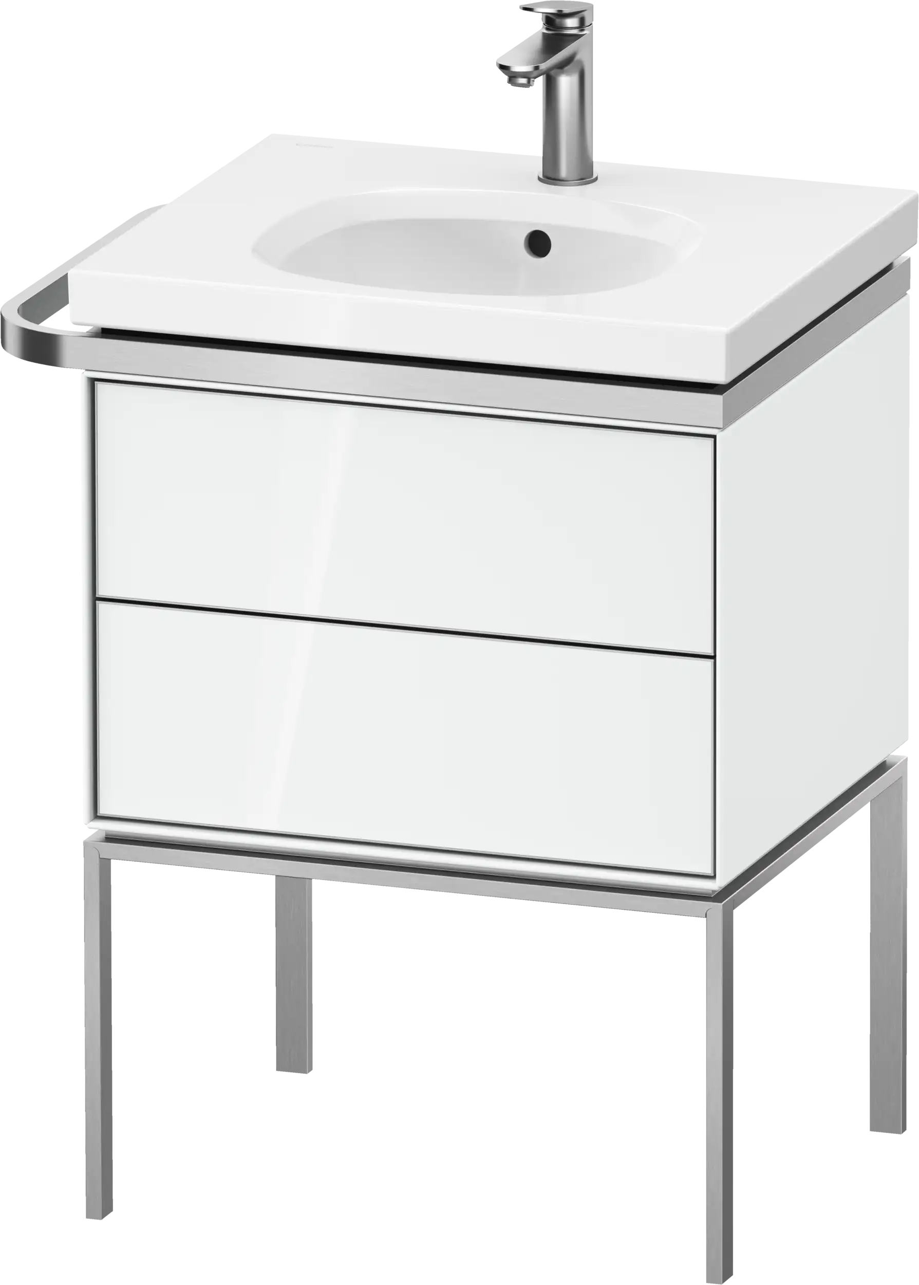 Duravit Aurena 23'' Wall Mount Two Drawer Single Vanity Cabinet, Sink Sold Separately