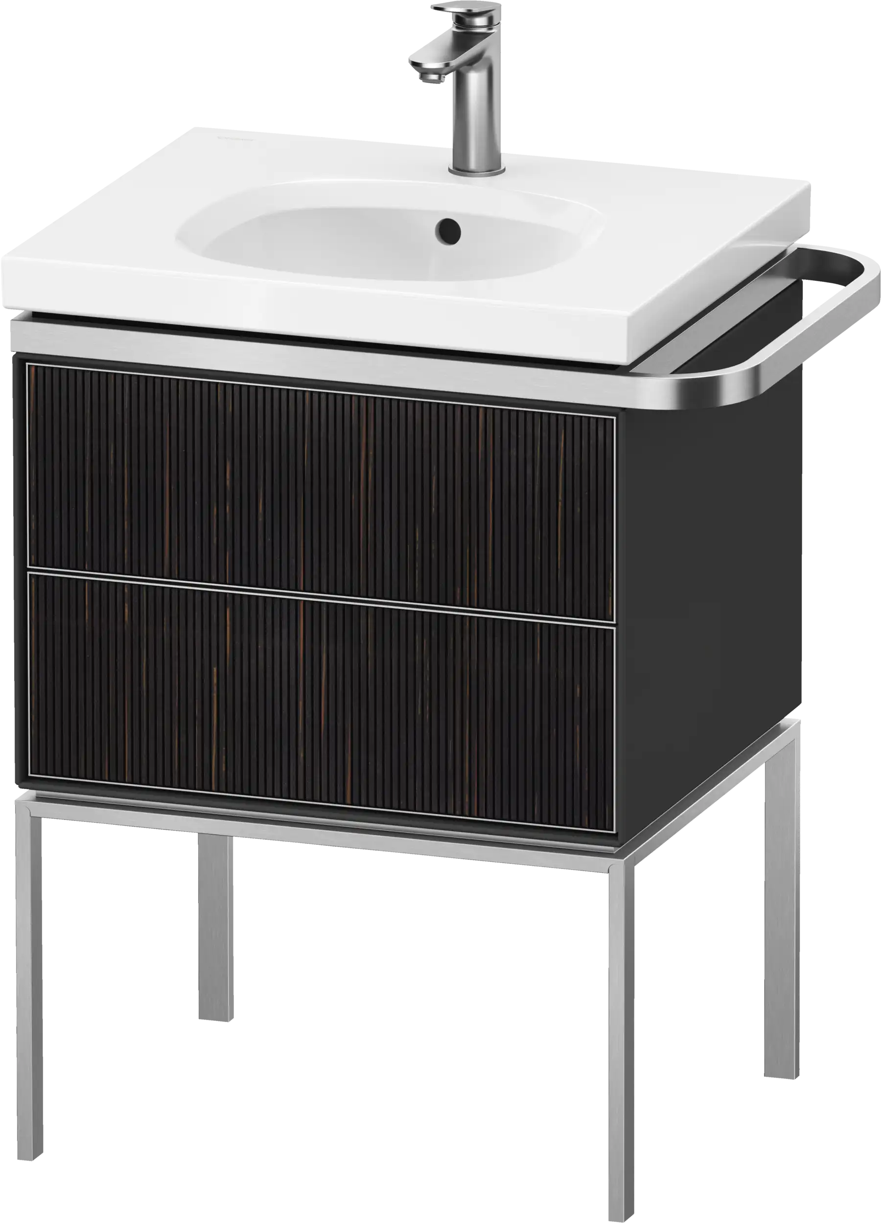 Duravit Aurena 23'' Wall Mount Two Drawer Single Vanity Cabinet White, Sink Sold Separately