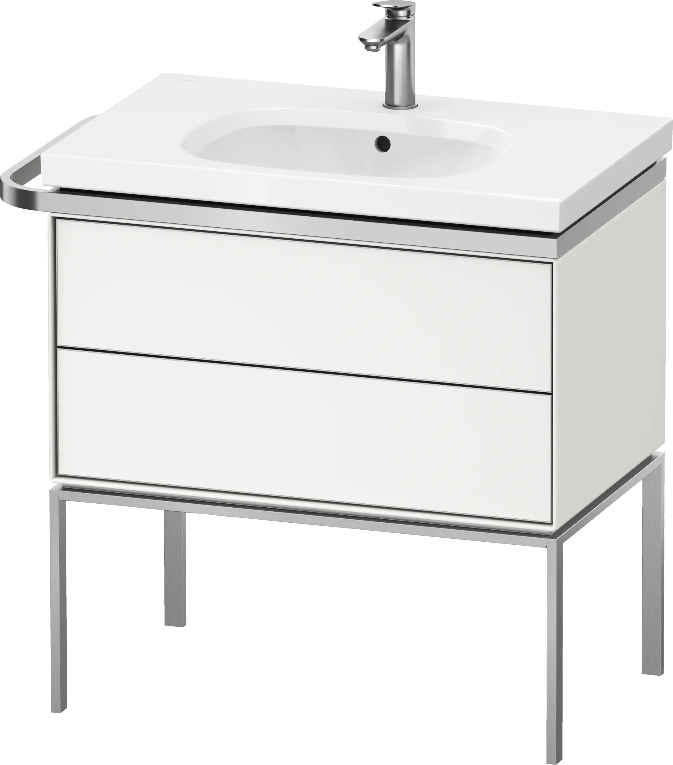 Duravit Aurena 30 7/8'' Wall Mount Two Drawer Single Vanity Cabinet, Sink Sold Separately
