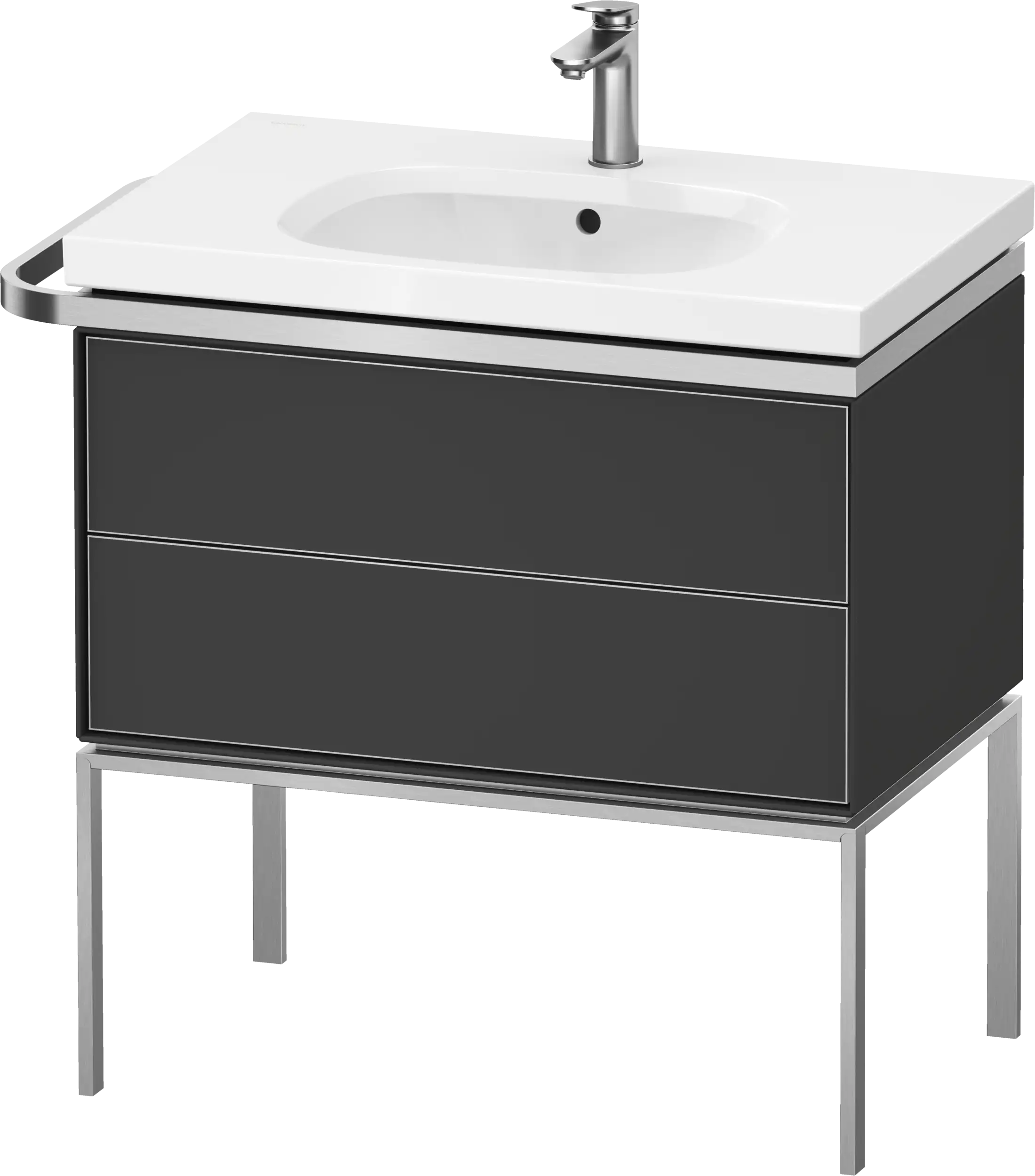 Duravit Aurena 30 7/8'' Wall Mount Two Drawer Single Vanity Cabinet, Sink Sold Separately