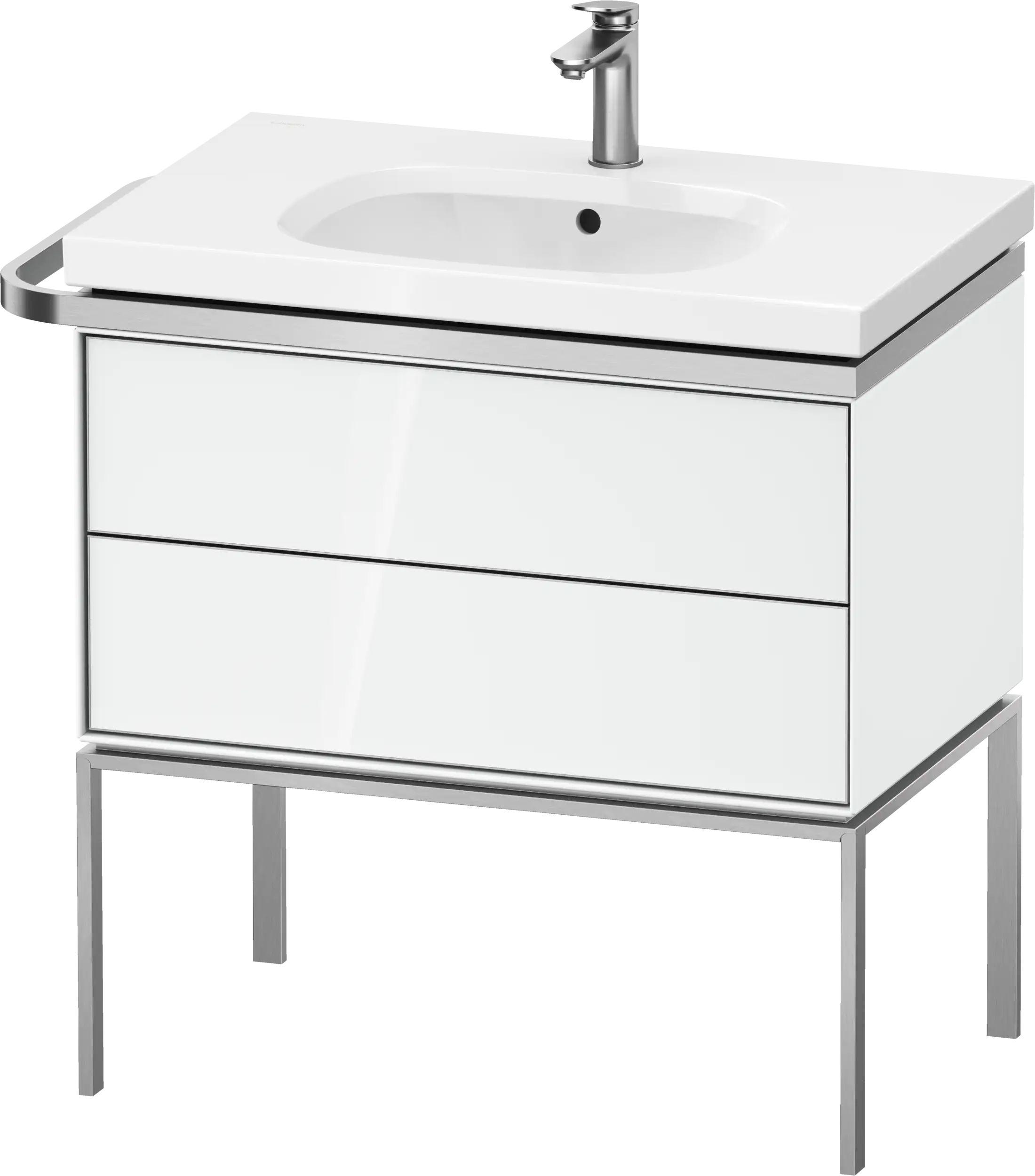 Duravit Aurena 30 7/8'' Wall Mount Two Drawer Single Vanity Cabinet, Sink Sold Separately