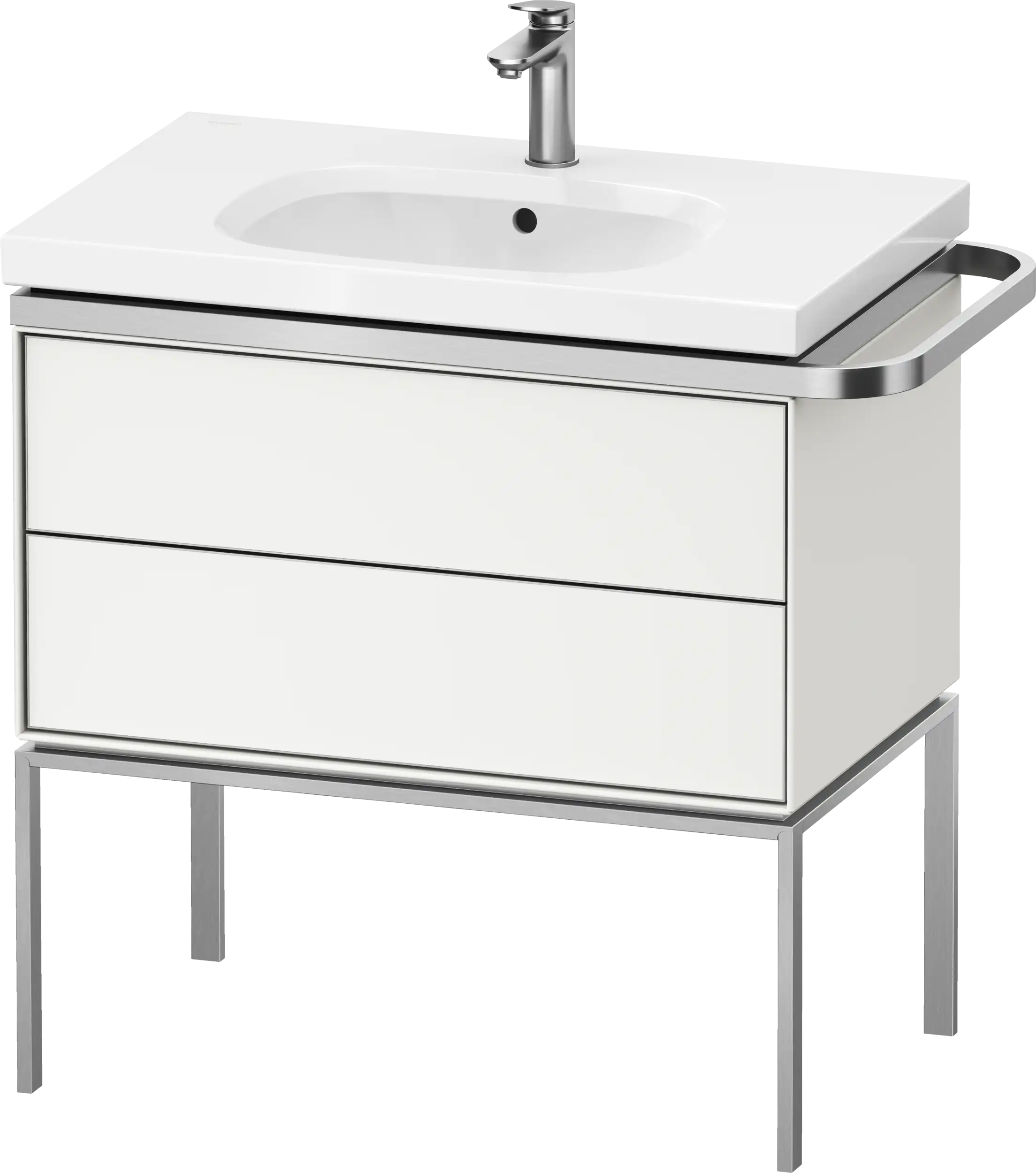 Duravit Aurena 30 7/8'' Wall Mount Two Drawer Single Vanity Cabinet, Sink Sold Separately