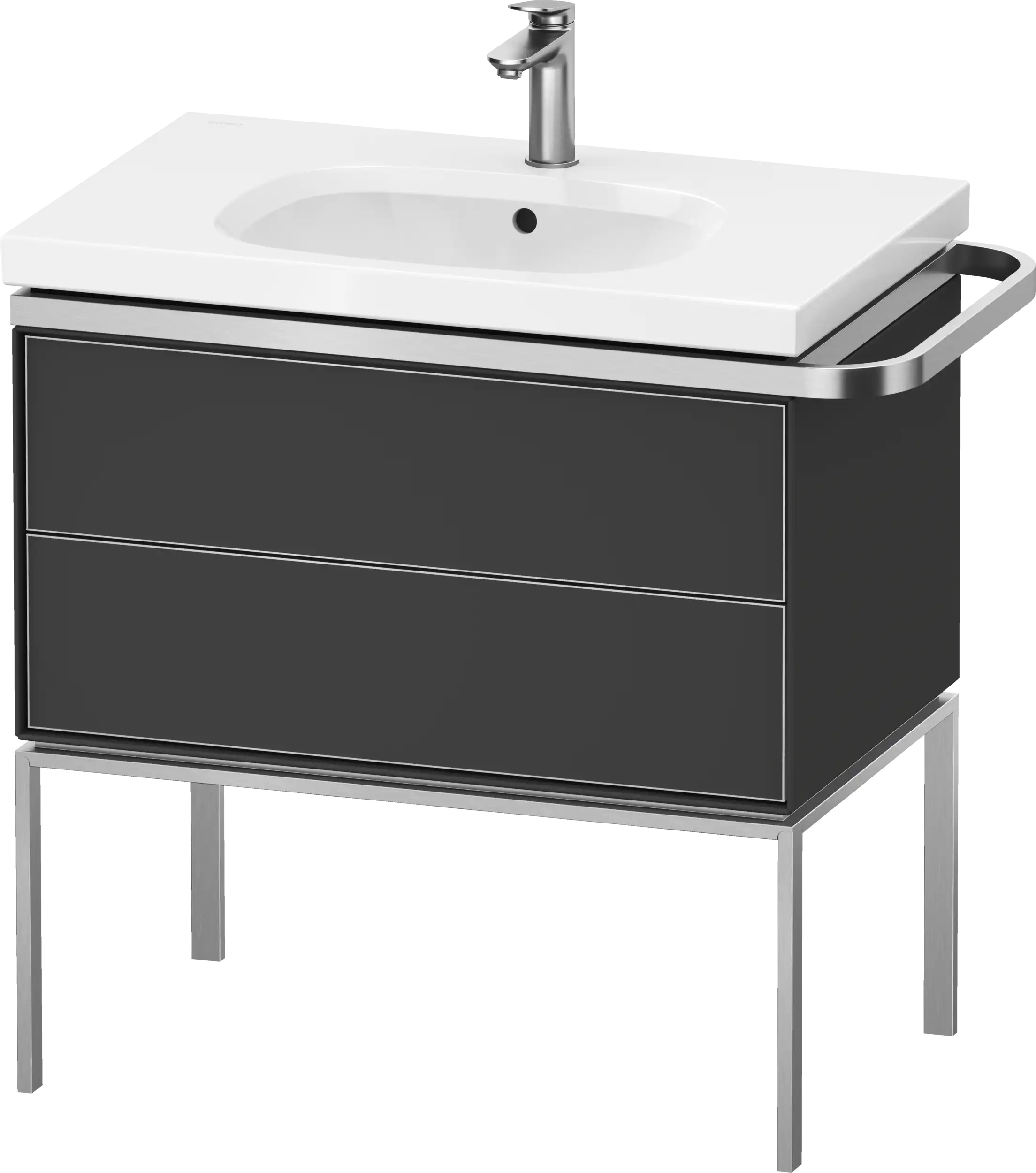 Duravit Aurena 30 7/8'' Wall Mount Two Drawer Single Vanity Cabinet, Sink Sold Separately