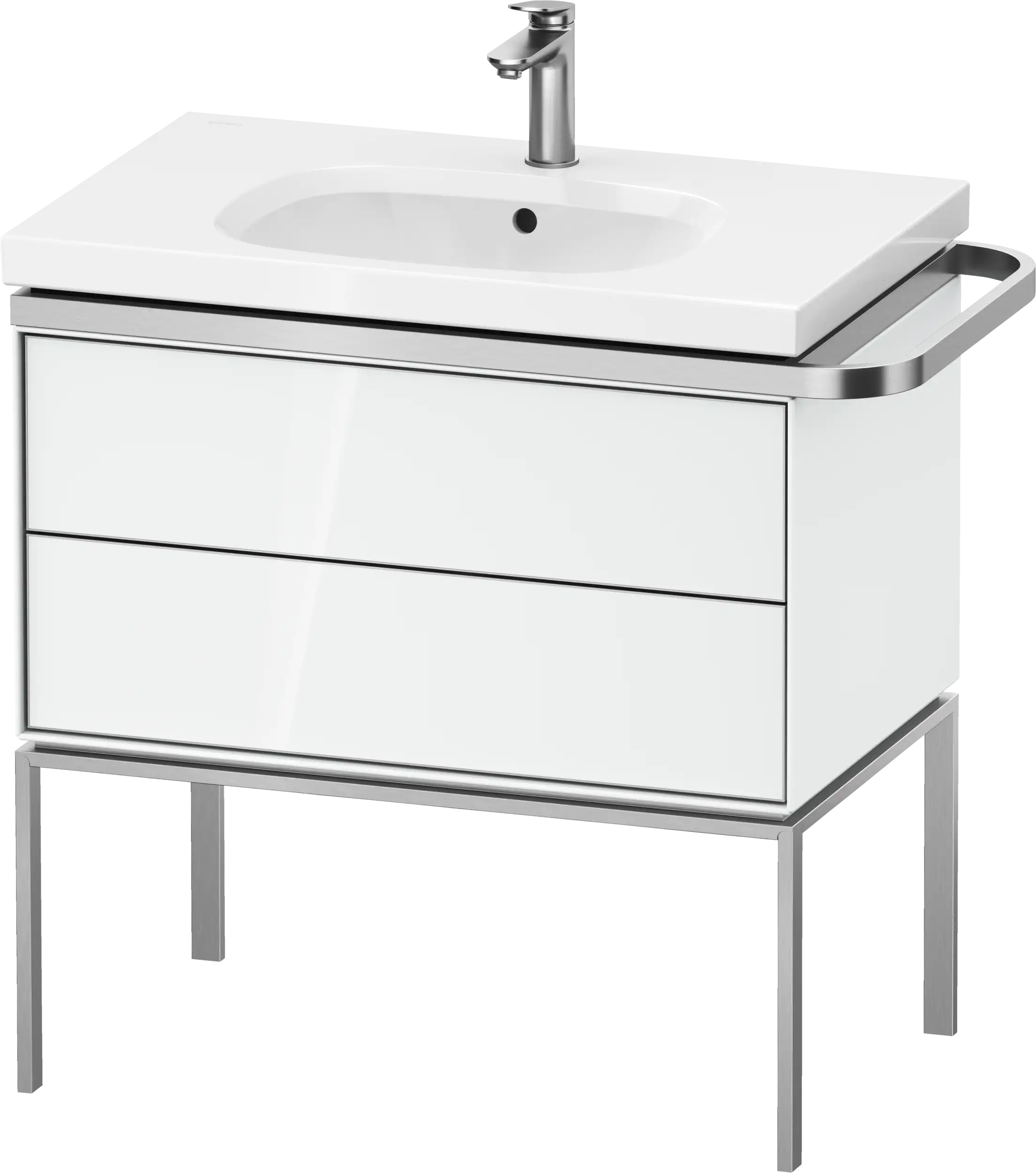 Duravit Aurena 30 7/8'' Wall Mount Two Drawer Single Vanity Cabinet, Sink Sold Separately