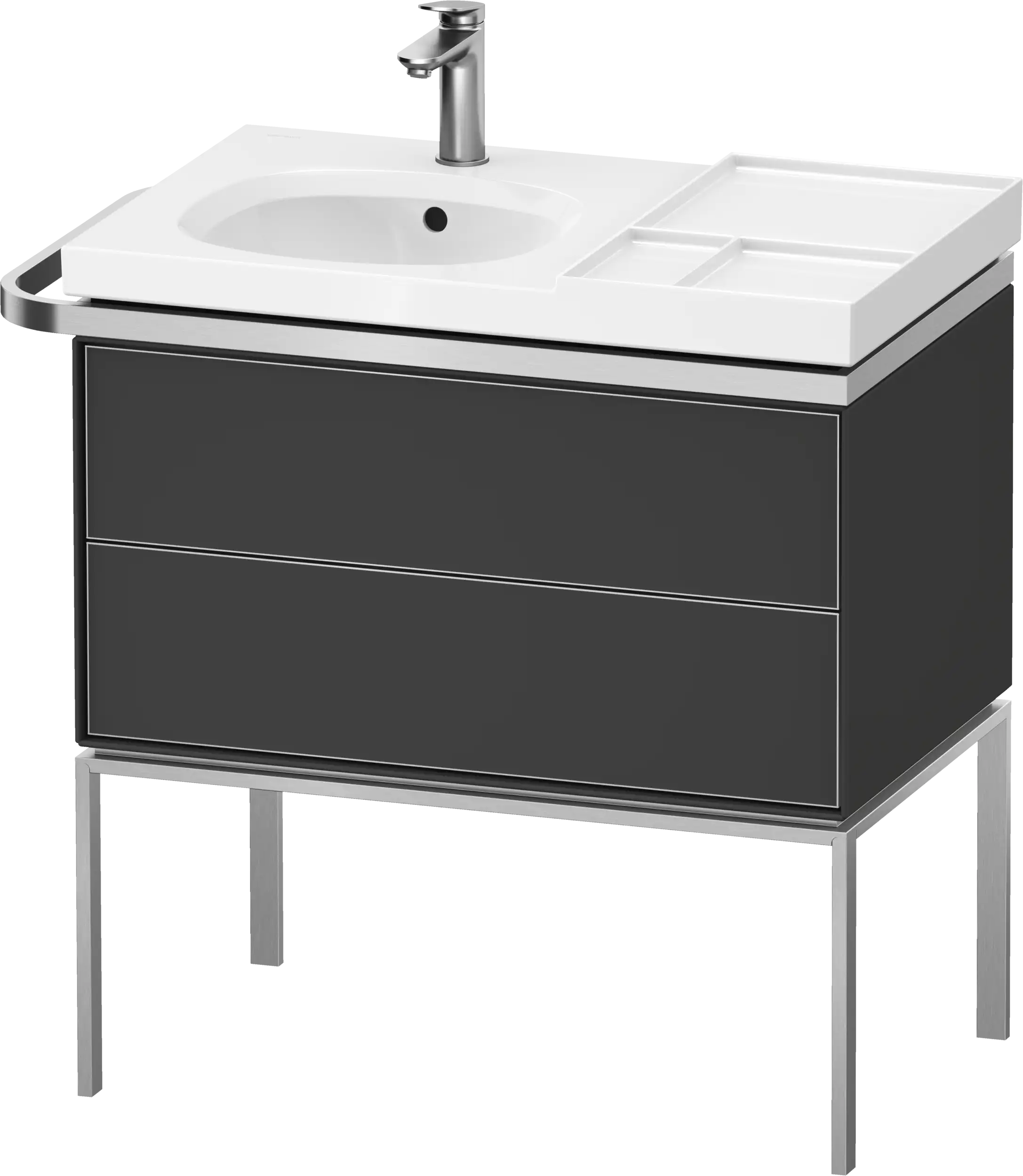 Duravit Aurena 30 7/8'' Wall Mount Two Drawer Single Vanity Cabinet, Sink Sold Separately