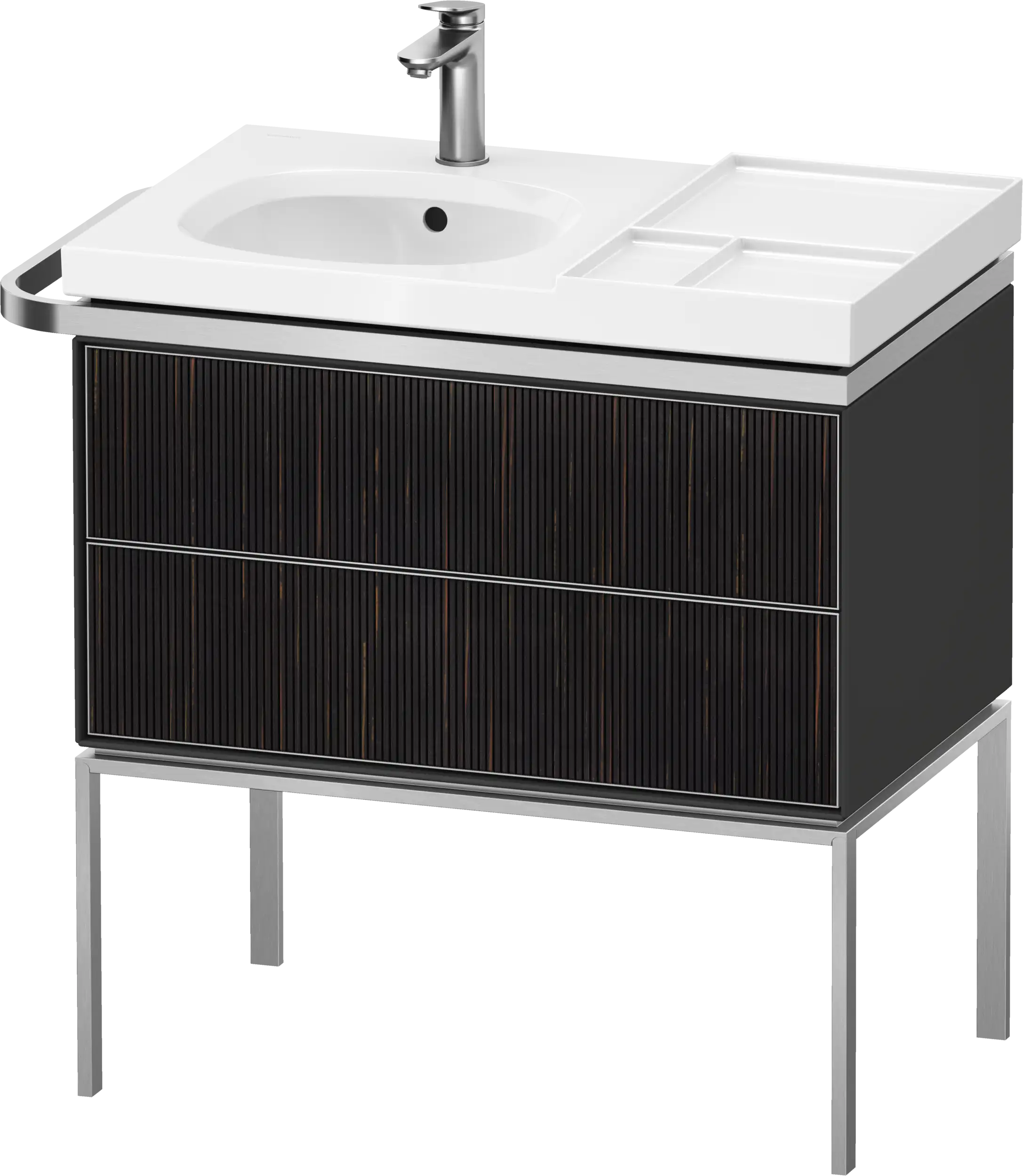 Duravit Aurena 30 7/8'' Wall Mount Two Drawer Single Vanity Cabinet, Sink Sold Separately