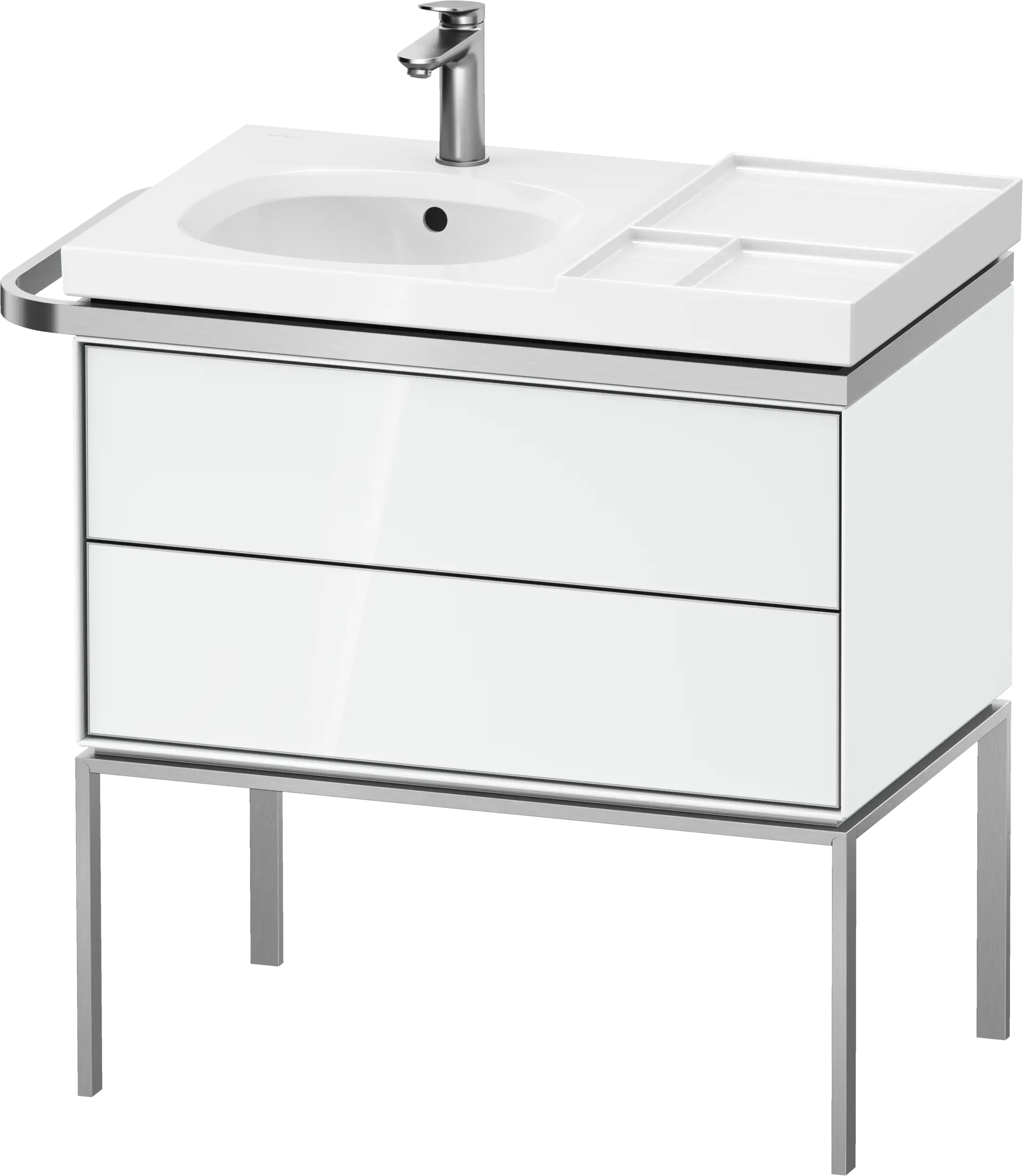 Duravit Aurena 30 7/8'' Wall Mount Two Drawer Single Vanity Cabinet, Sink Sold Separately