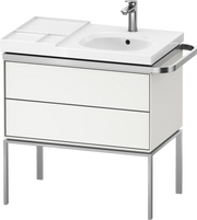 Duravit Aurena 30 7/8'' Wall Mount Two Drawer Single Vanity Cabinet, Sink Sold Separately