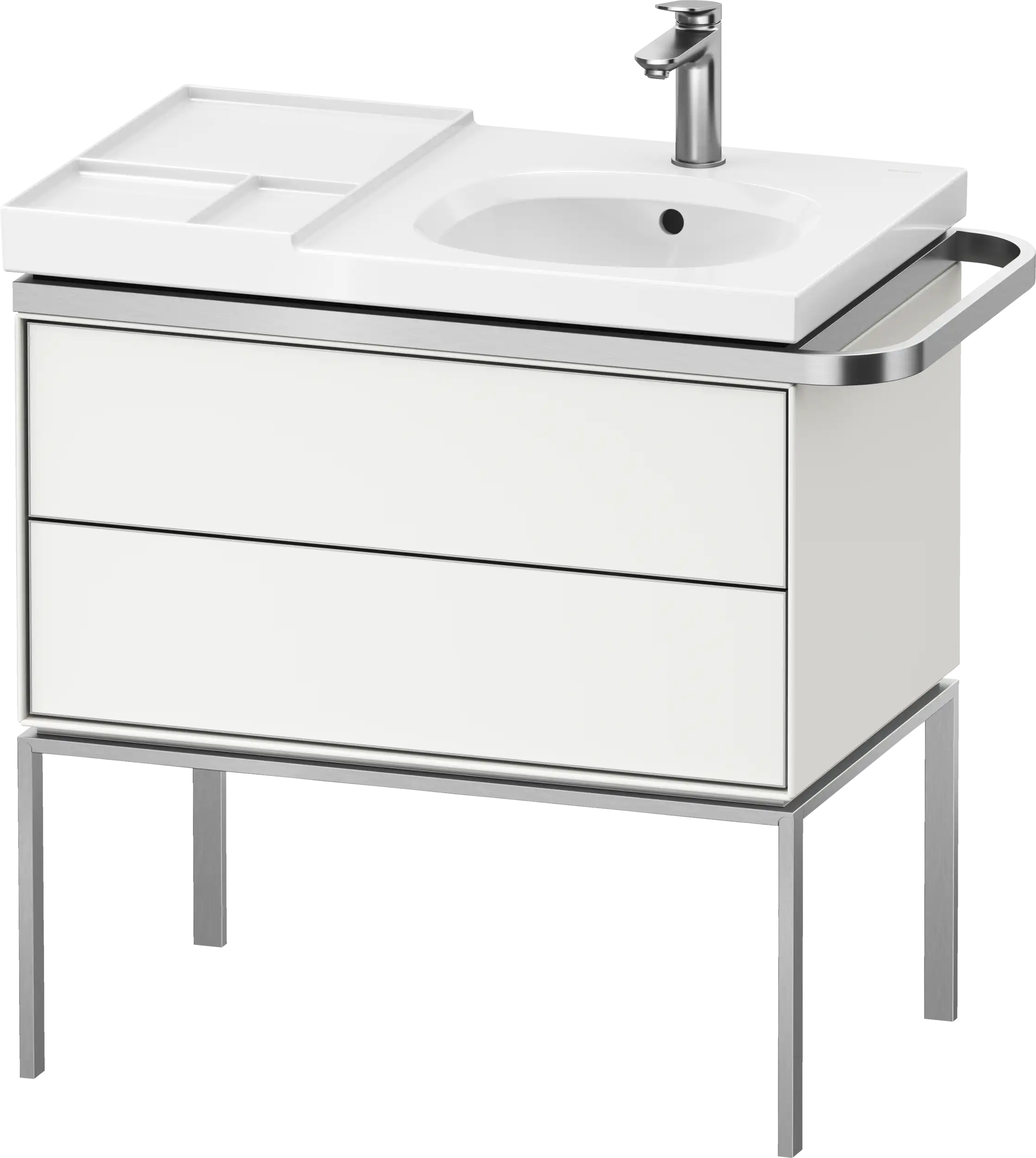 Duravit Aurena 30 7/8'' Wall Mount Two Drawer Single Vanity Cabinet, Sink Sold Separately