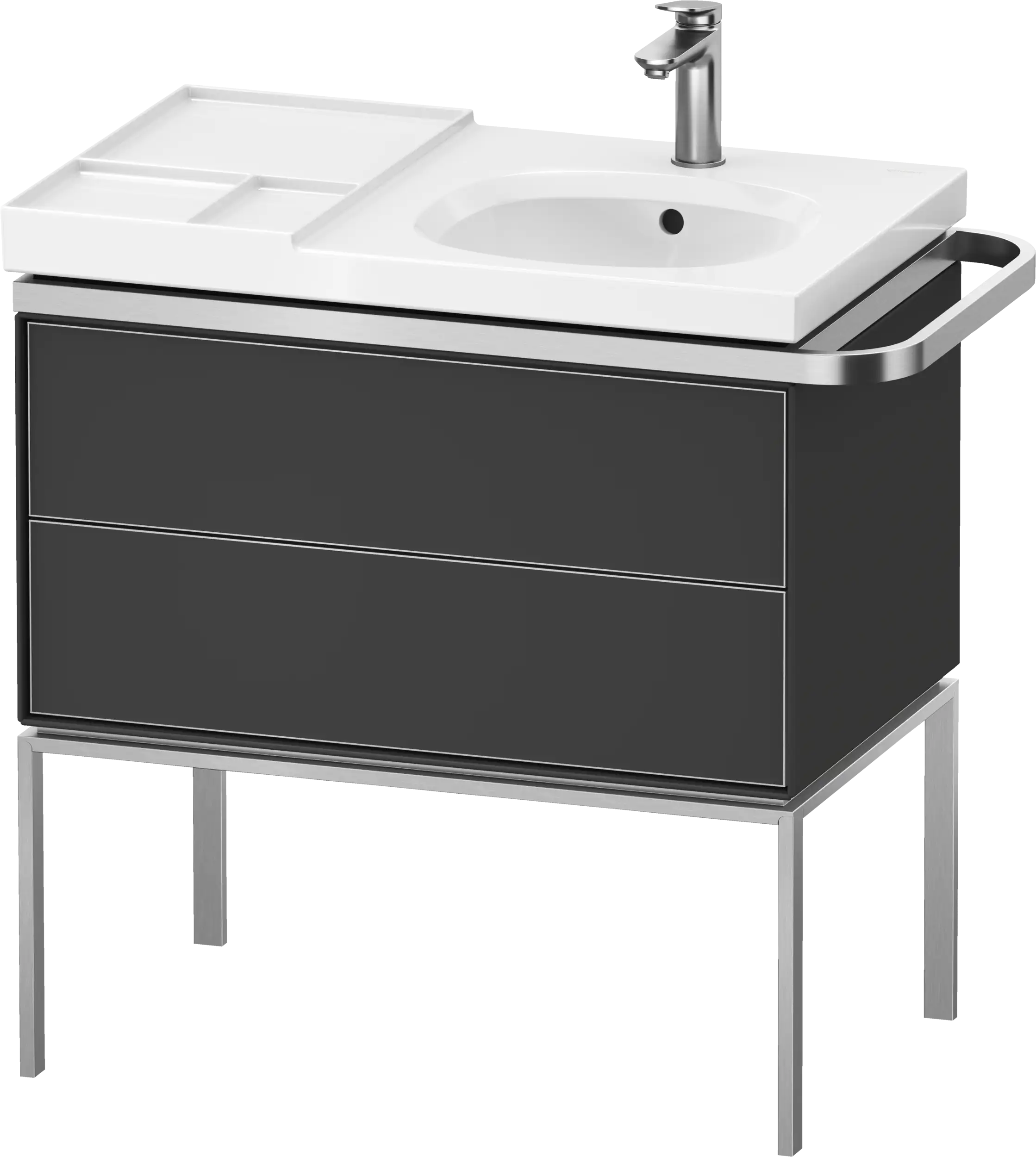 Duravit Aurena 30 7/8'' Wall Mount Two Drawer Single Vanity Cabinet, Sink Sold Separately