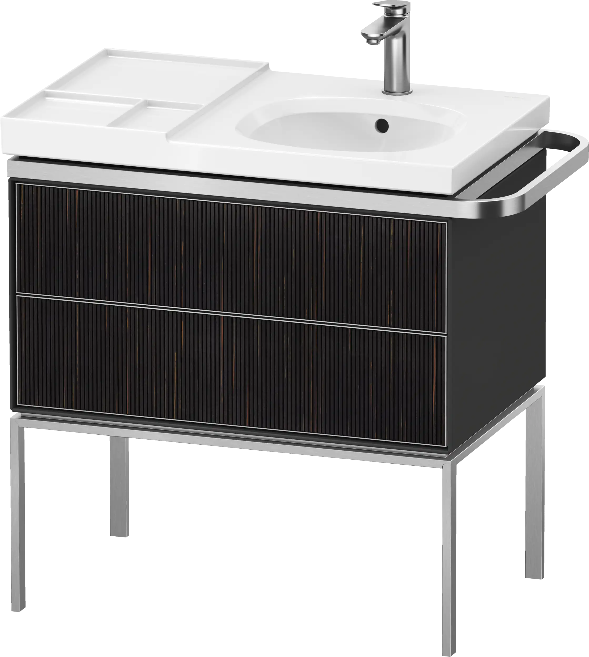 Duravit Aurena 30 7/8'' Wall Mount Two Drawer Single Vanity Cabinet, Sink Sold Separately