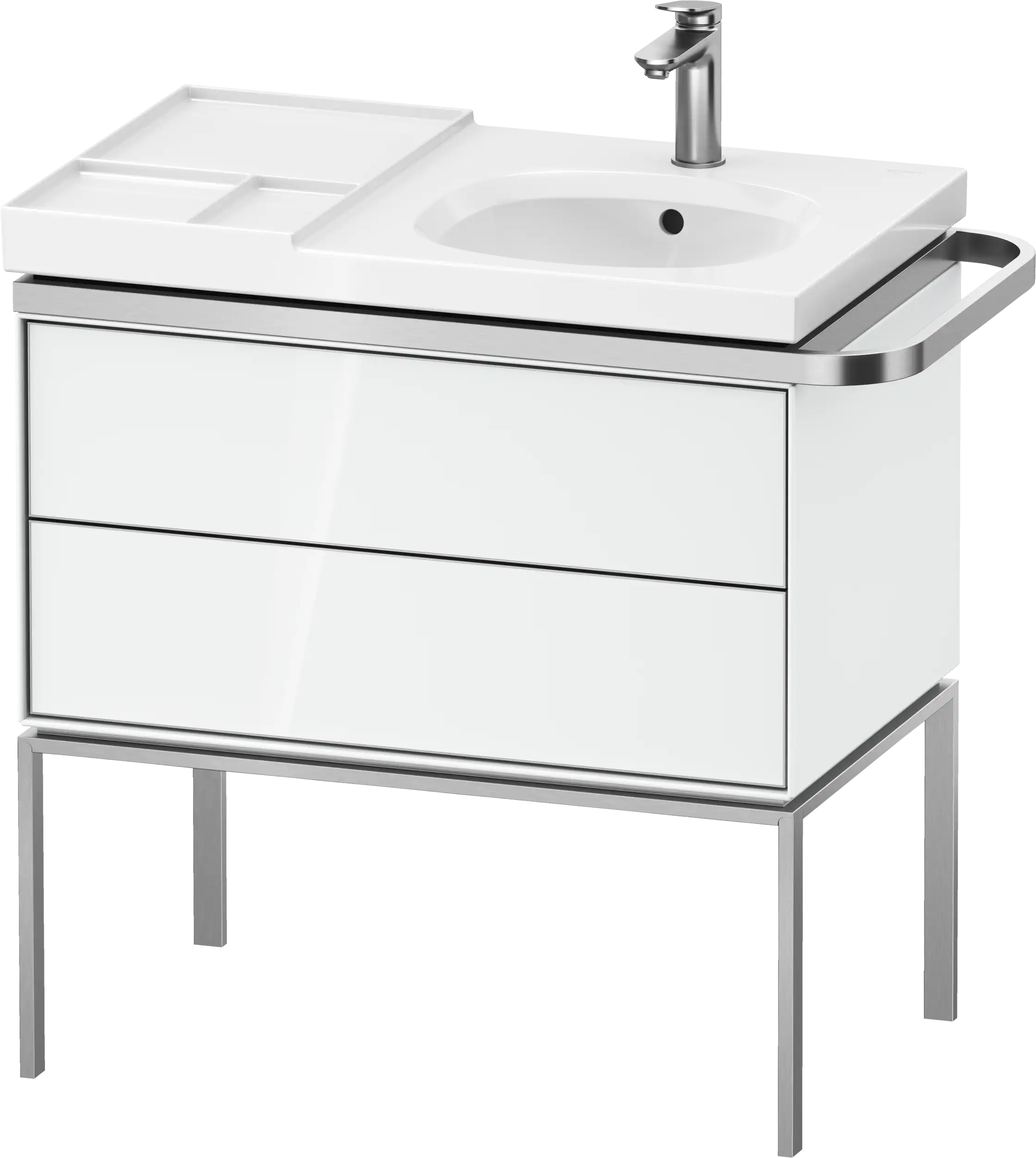Duravit Aurena 30 7/8'' Wall Mount Two Drawer Single Vanity Cabinet, Sink Sold Separately