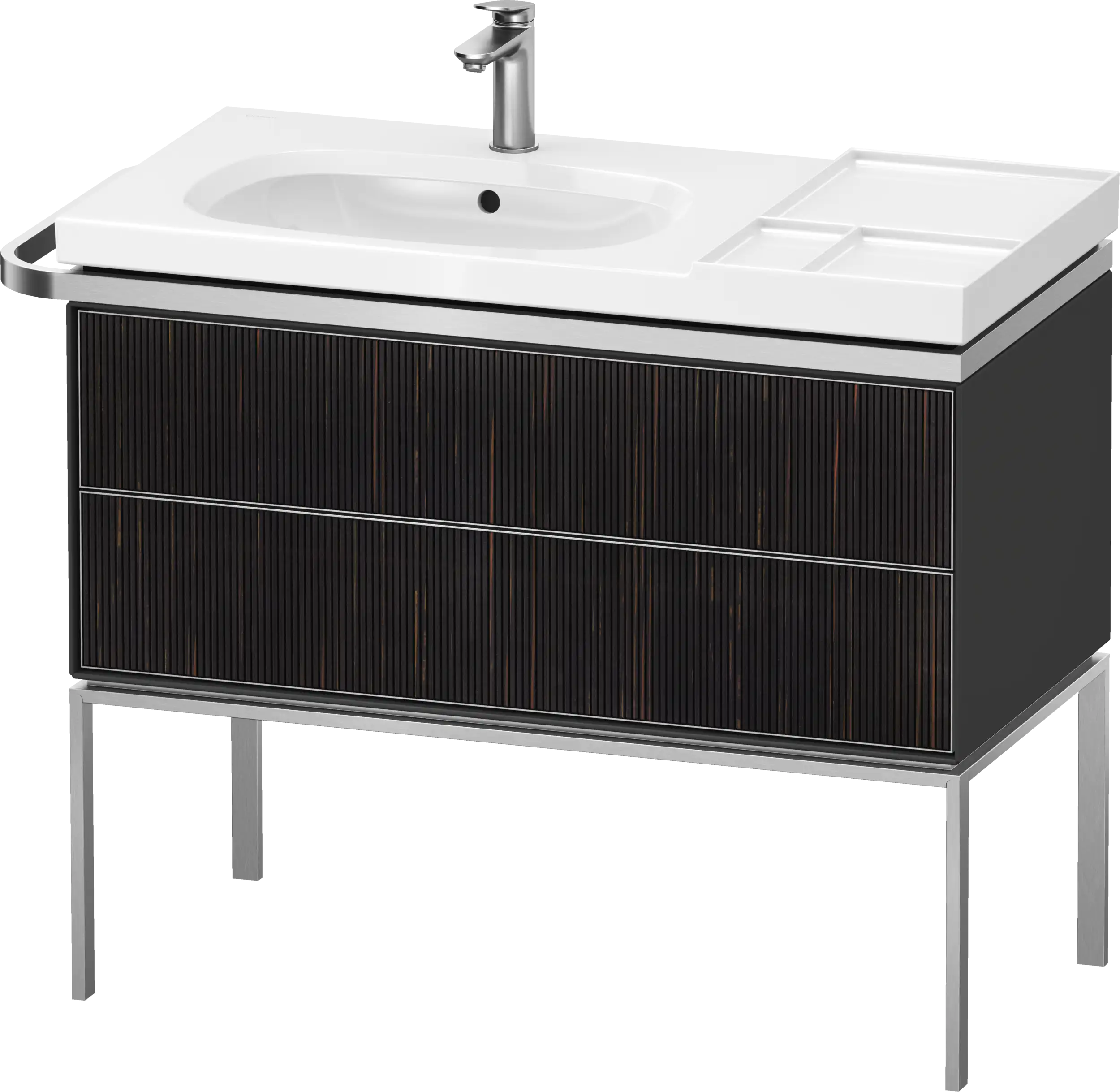 Duravit Aurena 38 3/4'' Wall Mount Two Drawer Single Vanity Cabinet, Sink Sold Separately