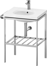 Duravit Aurena 23'' x 31 5/8'' Console in Brushed Stainless Steel