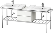 Duravit Aurena 77 1/2'' x 31 5/8'' Console in Brushed Aluminum