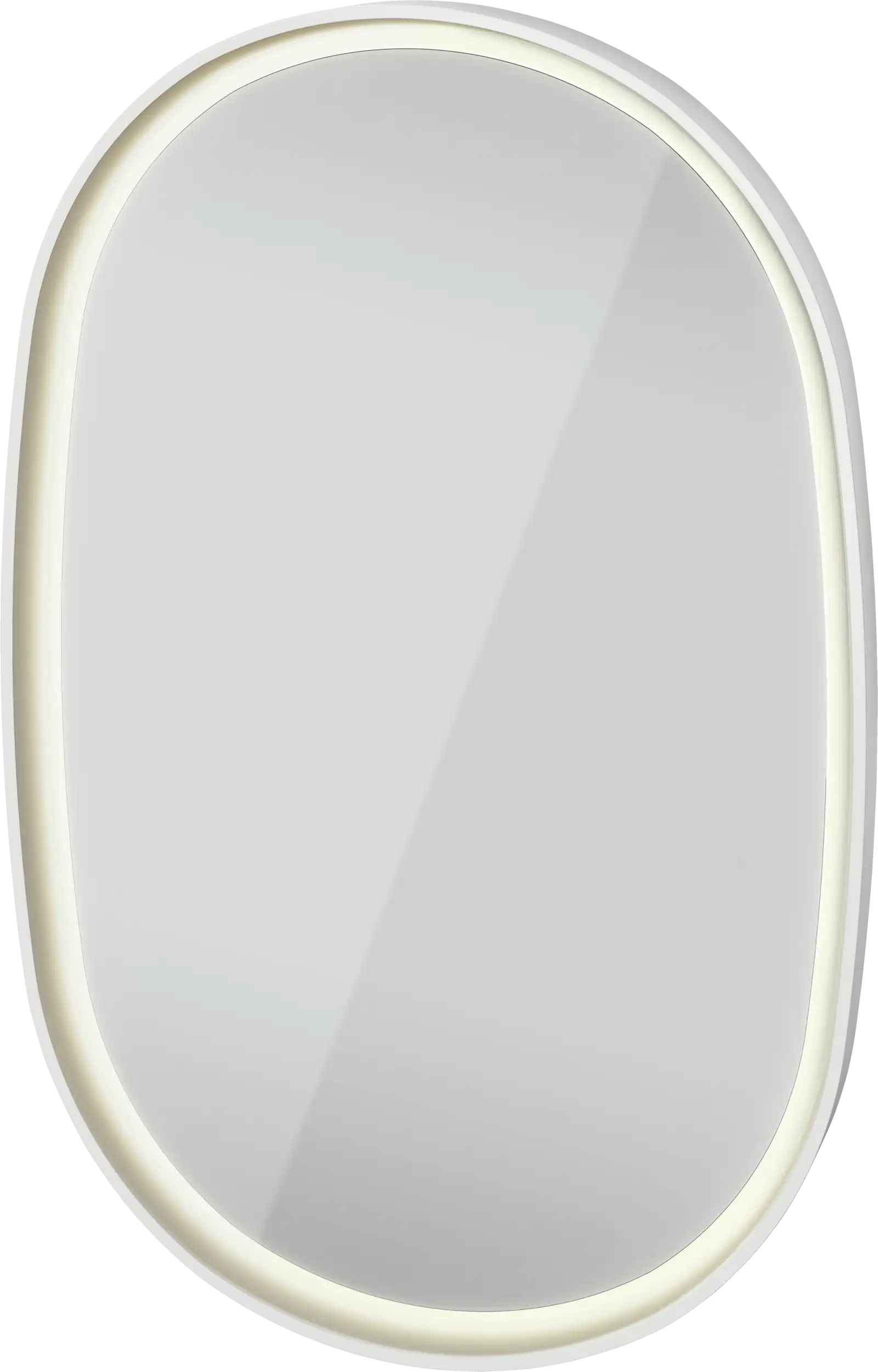 Duravit Aurena Sensor Control LED Mirror in Matte White