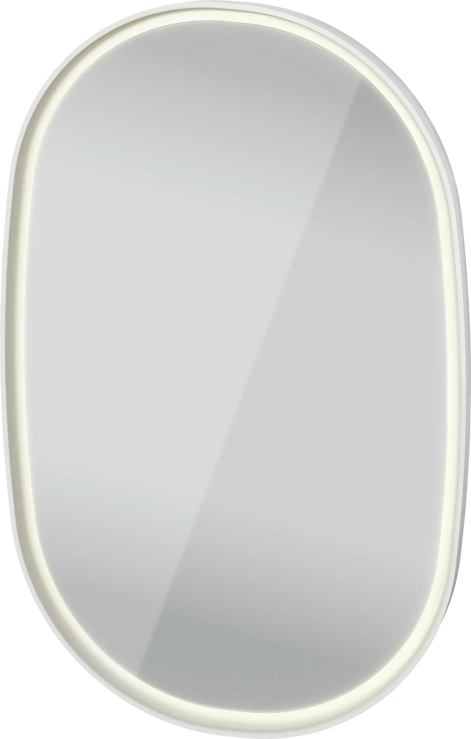 Duravit Aurena Sensor Control LED Mirror in Matte White