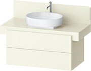 Balcoon 39 3/8'' Wall Mount Two Drawer Single Vanity Cabinet, Sink Sold Separately