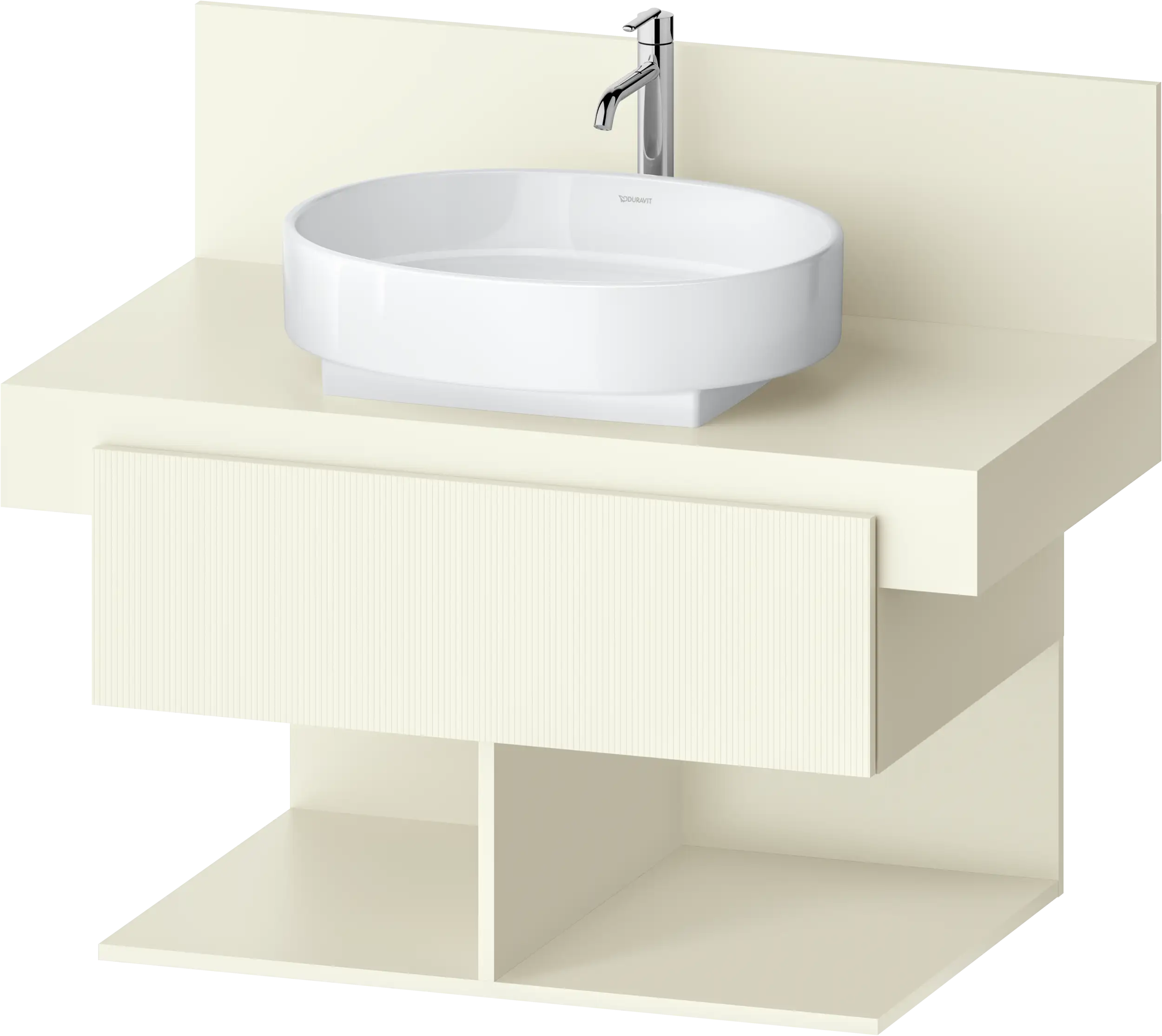 Balcoon 31 1/2'' Wall Mount One Drawer Single Vanity Cabinet, Sink Sold Separately