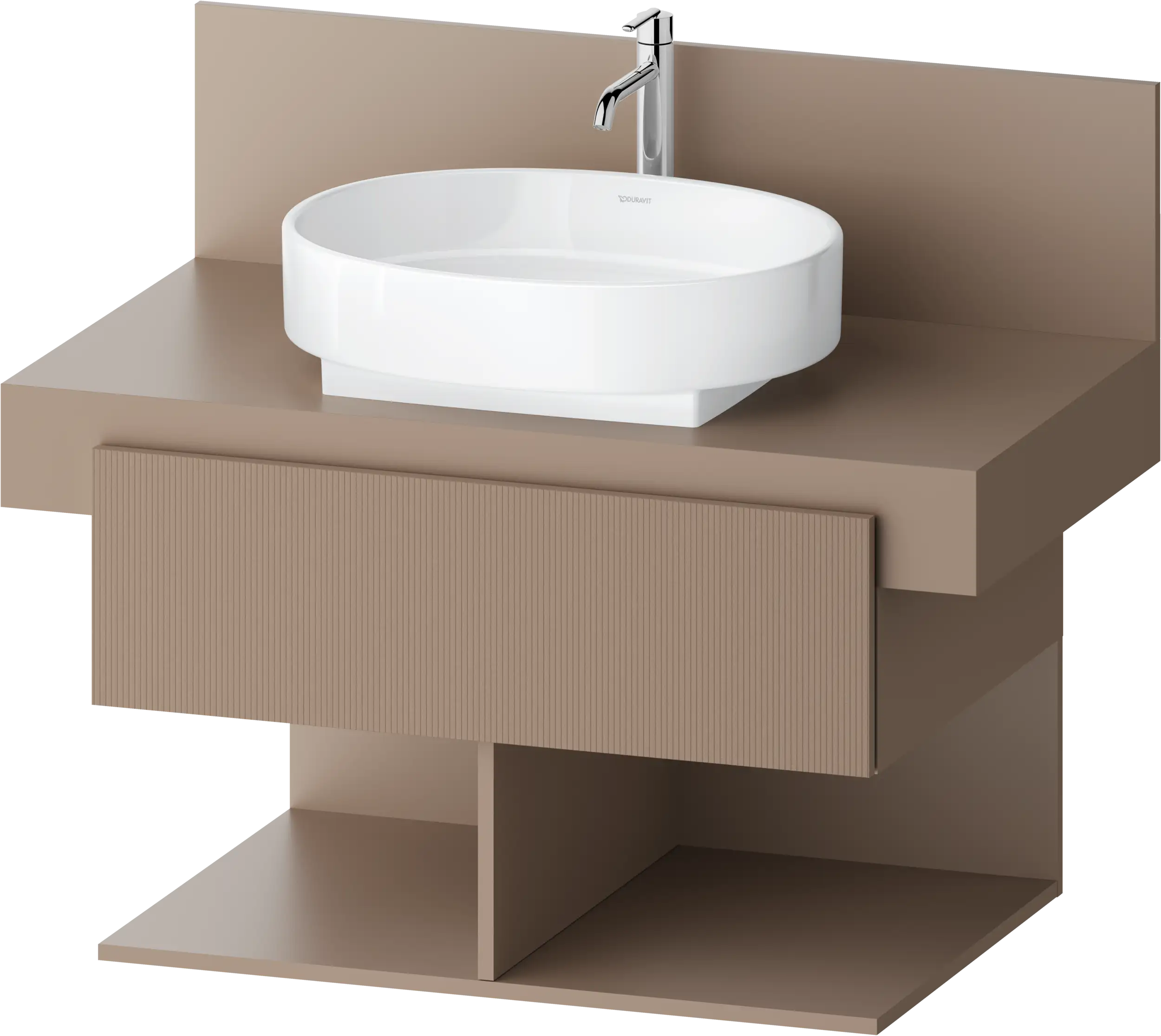 Balcoon 31 1/2'' Wall Mount One Drawer Single Vanity Cabinet, Sink Sold Separately