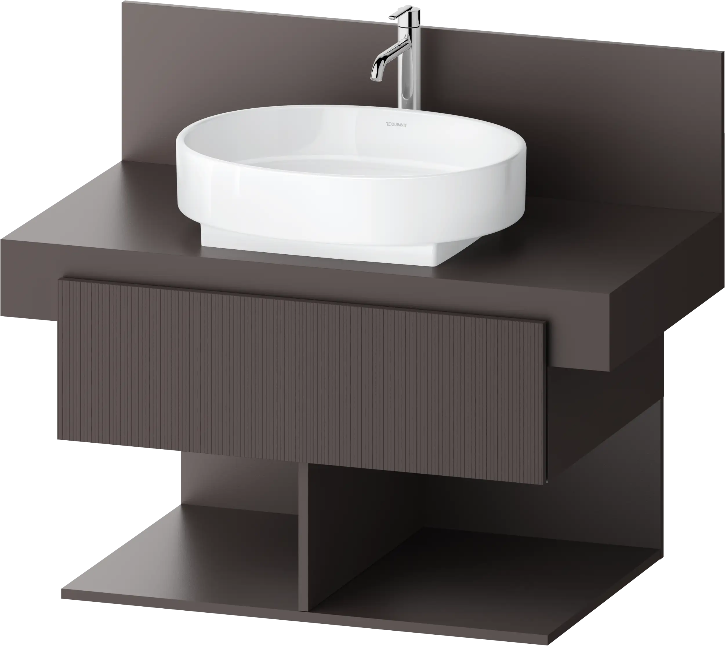 Balcoon 31 1/2'' Wall Mount One Drawer Single Vanity Cabinet, Sink Sold Separately