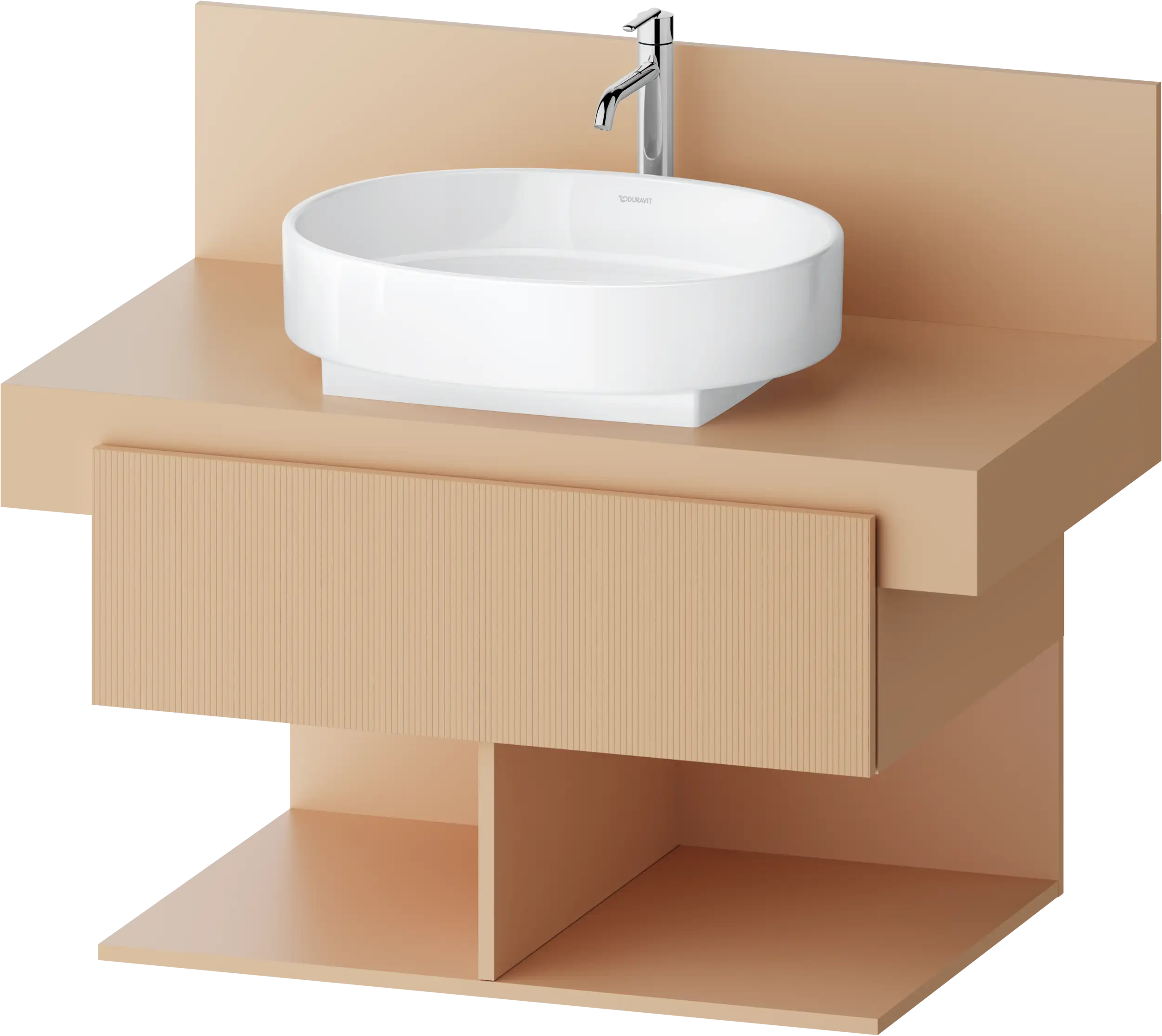 Balcoon 31 1/2'' Wall Mount One Drawer Single Vanity Cabinet, Sink Sold Separately