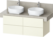 Balcoon 47 1/4'' Wall Mount Double Vanity Cabinet, Sink Sold Separately