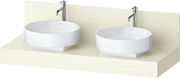 Balcoon 24 1/2'' Wall Mount Engineered Wood, with Two Sink Cutouts