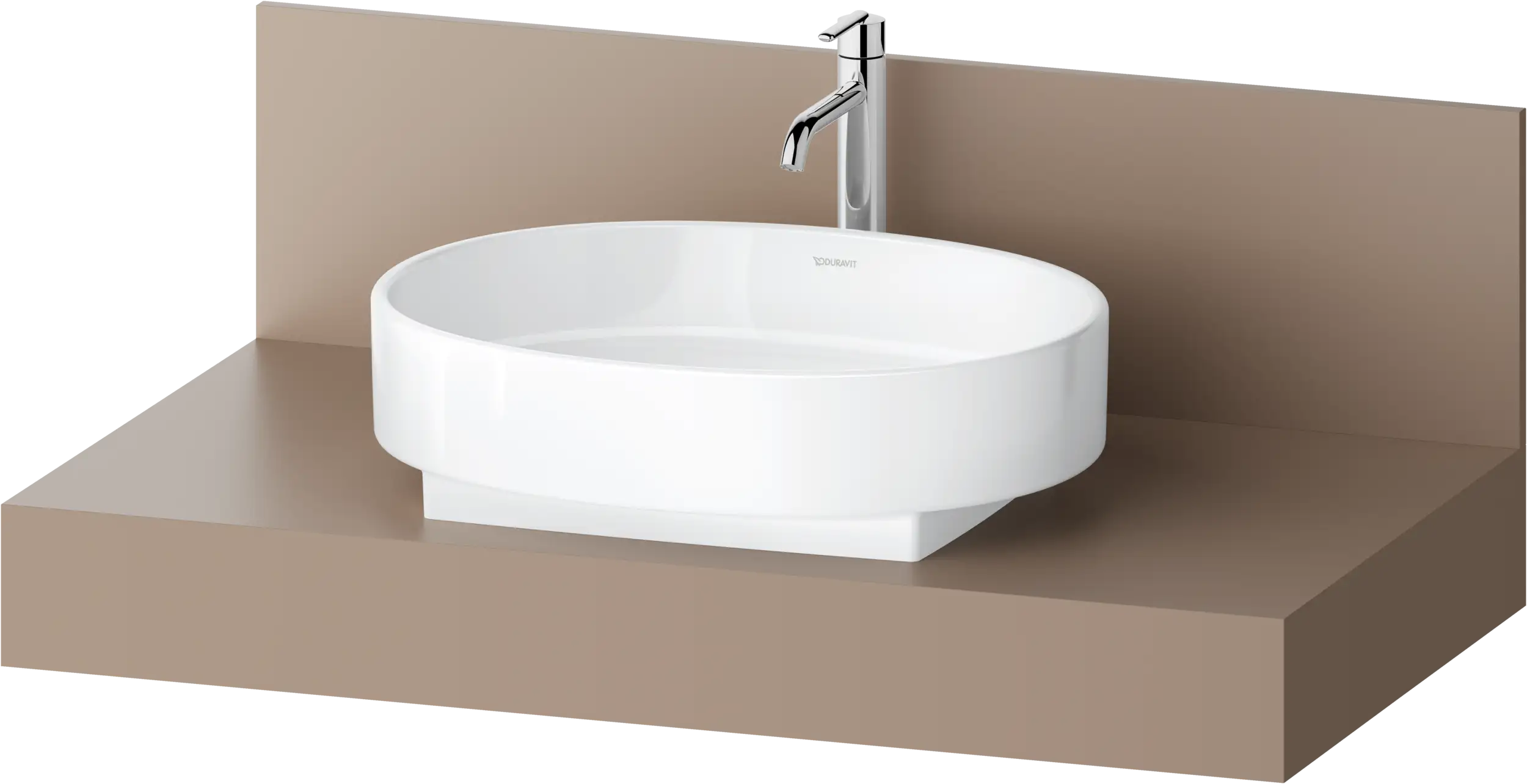Balcoon 39 3/8'' Wall Mount Engineered Wood, with One Sink Cutout